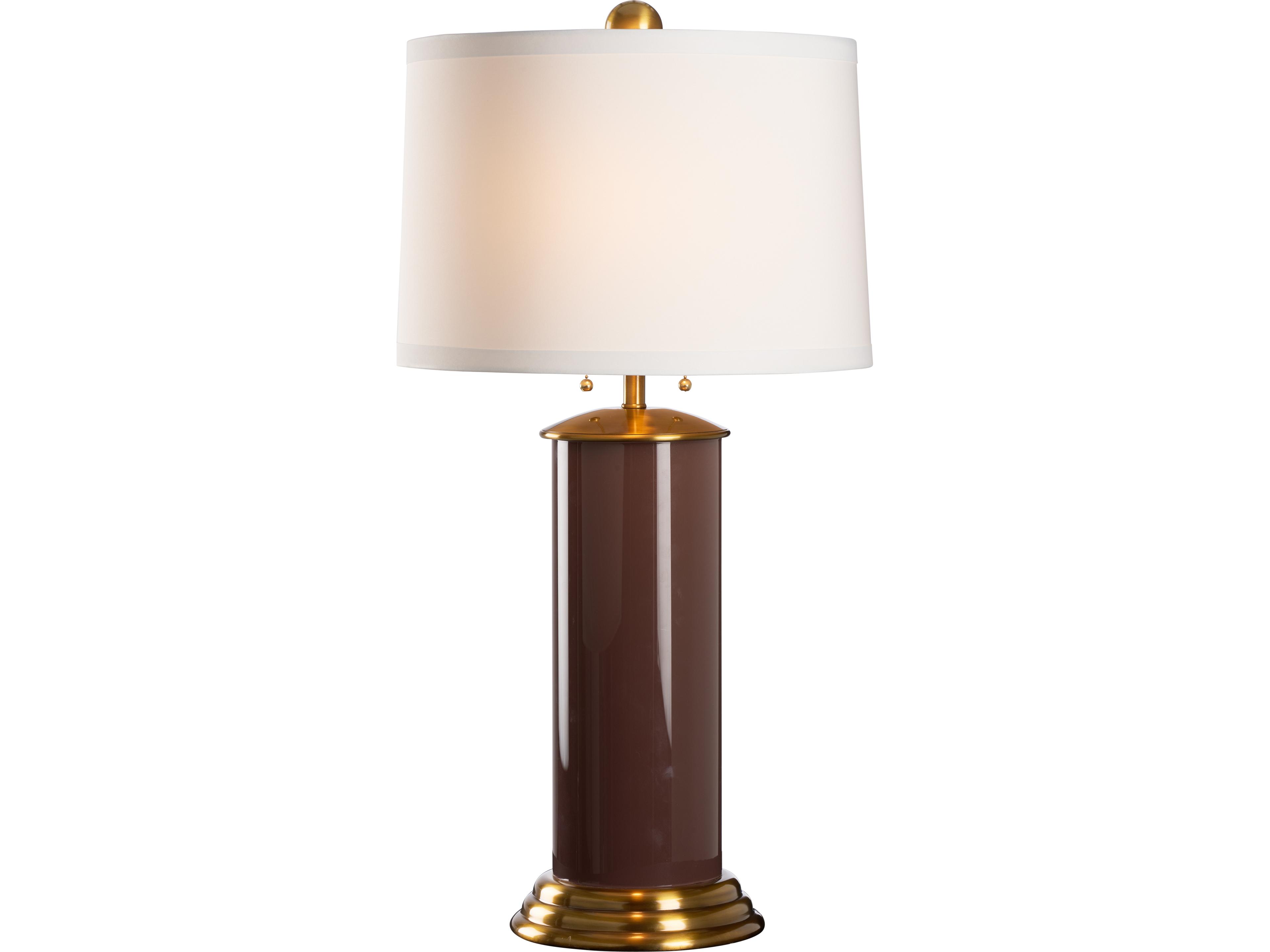 Brown Gold Table Lamp