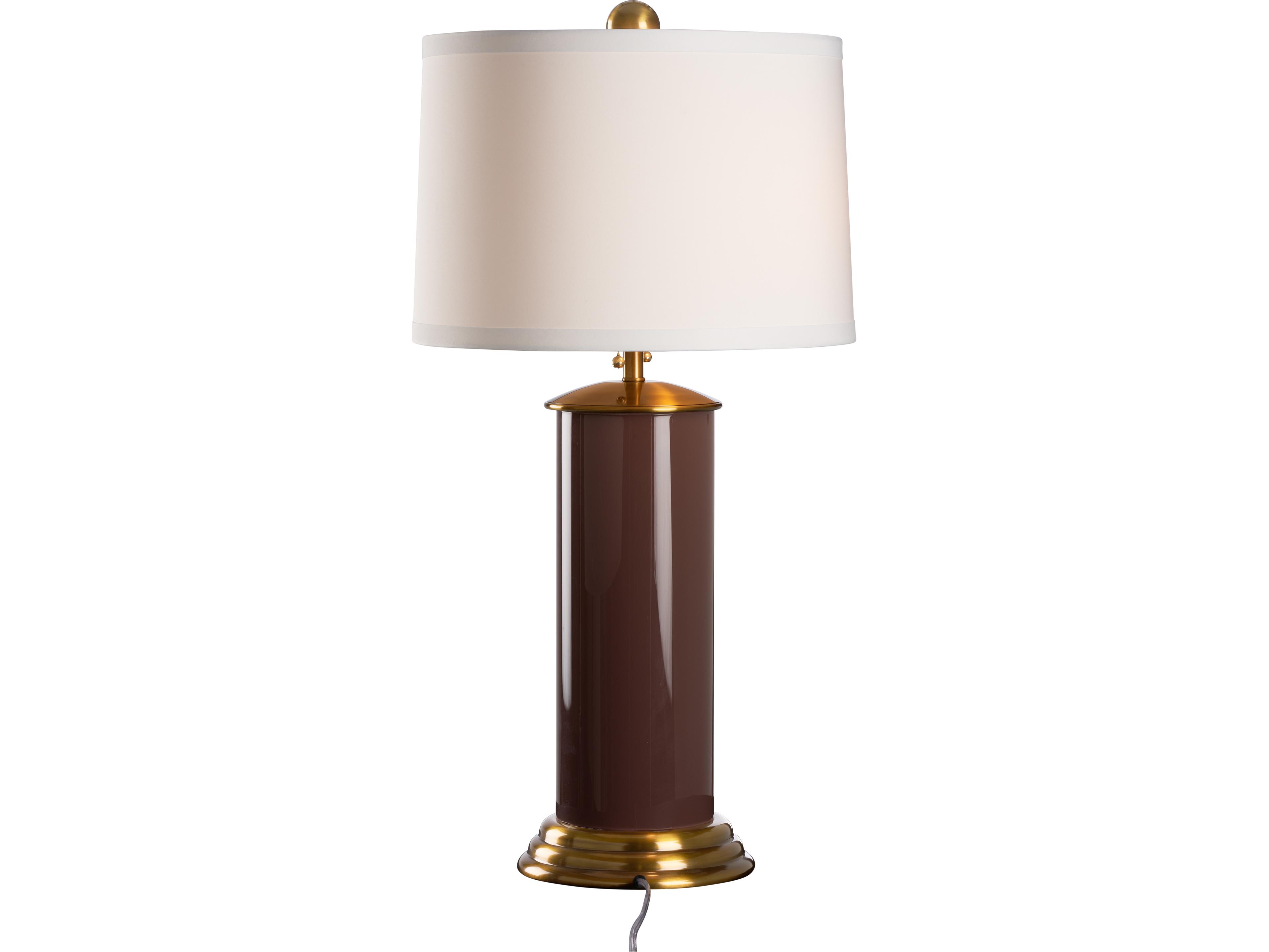 Wildwood Brown Gold Table Lamp