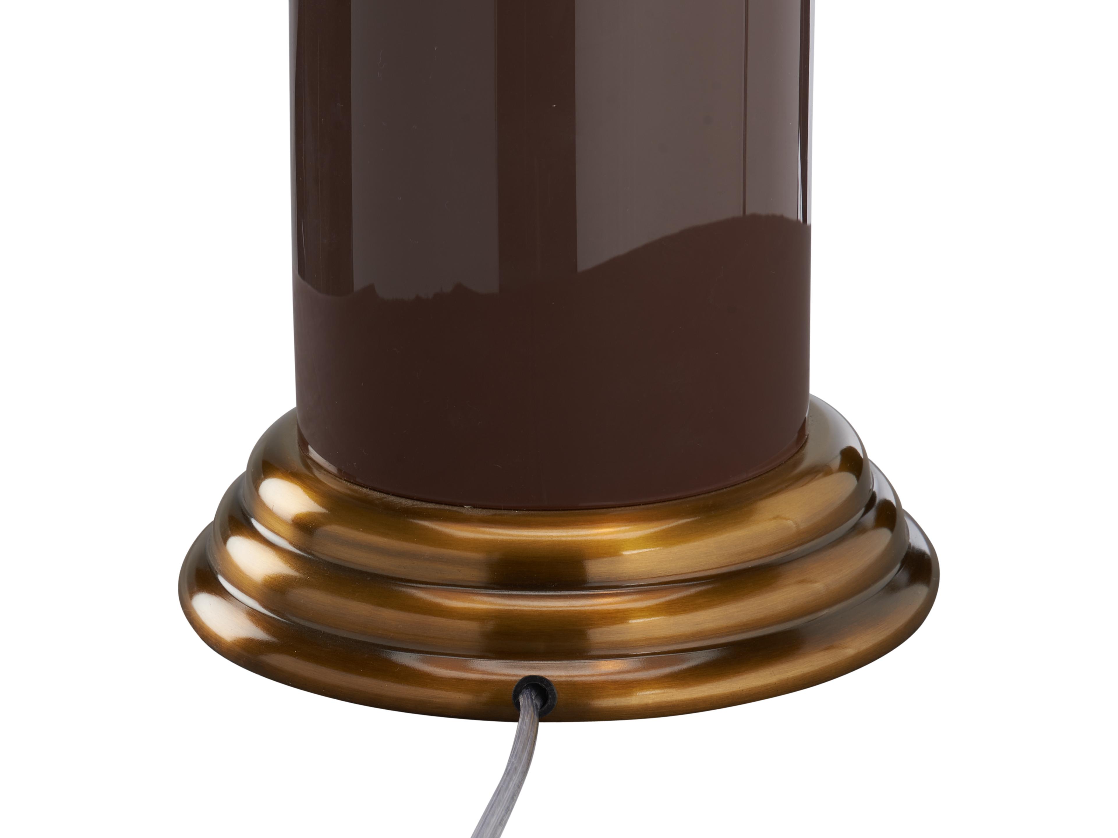 Wildwood Brown Gold Table Lamp