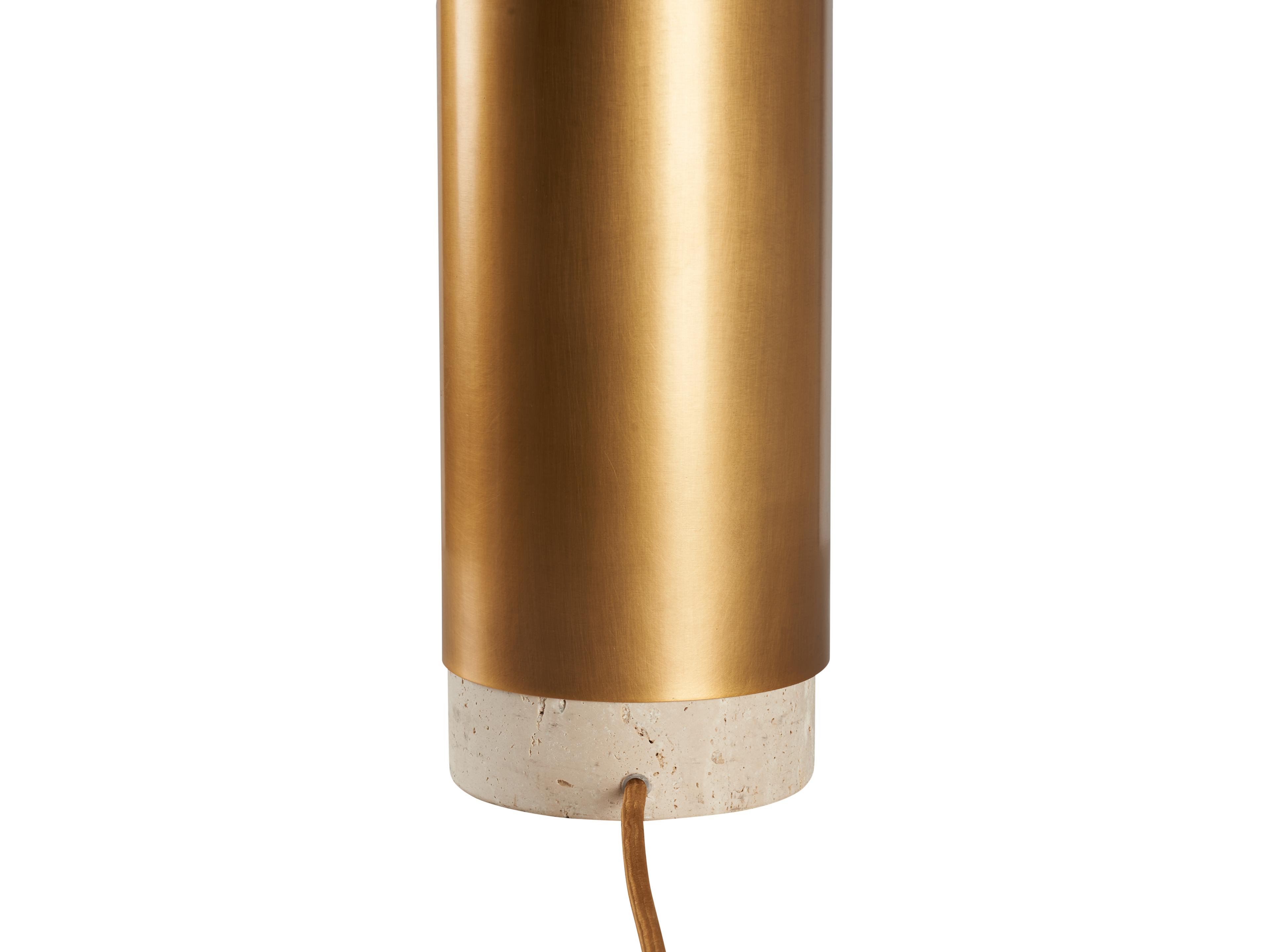 Wildwood Natural White Antique Gold Table Lamp