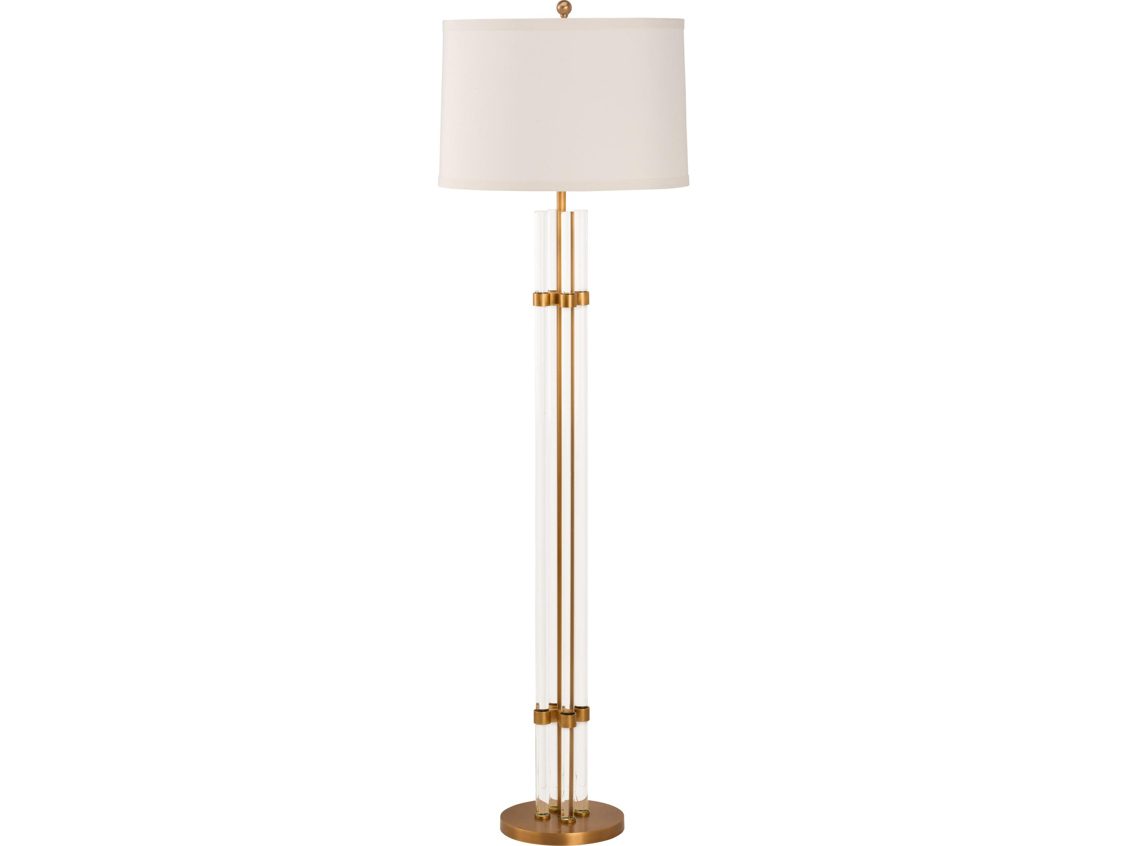 Wildwood Clear Antique Floor Lamp