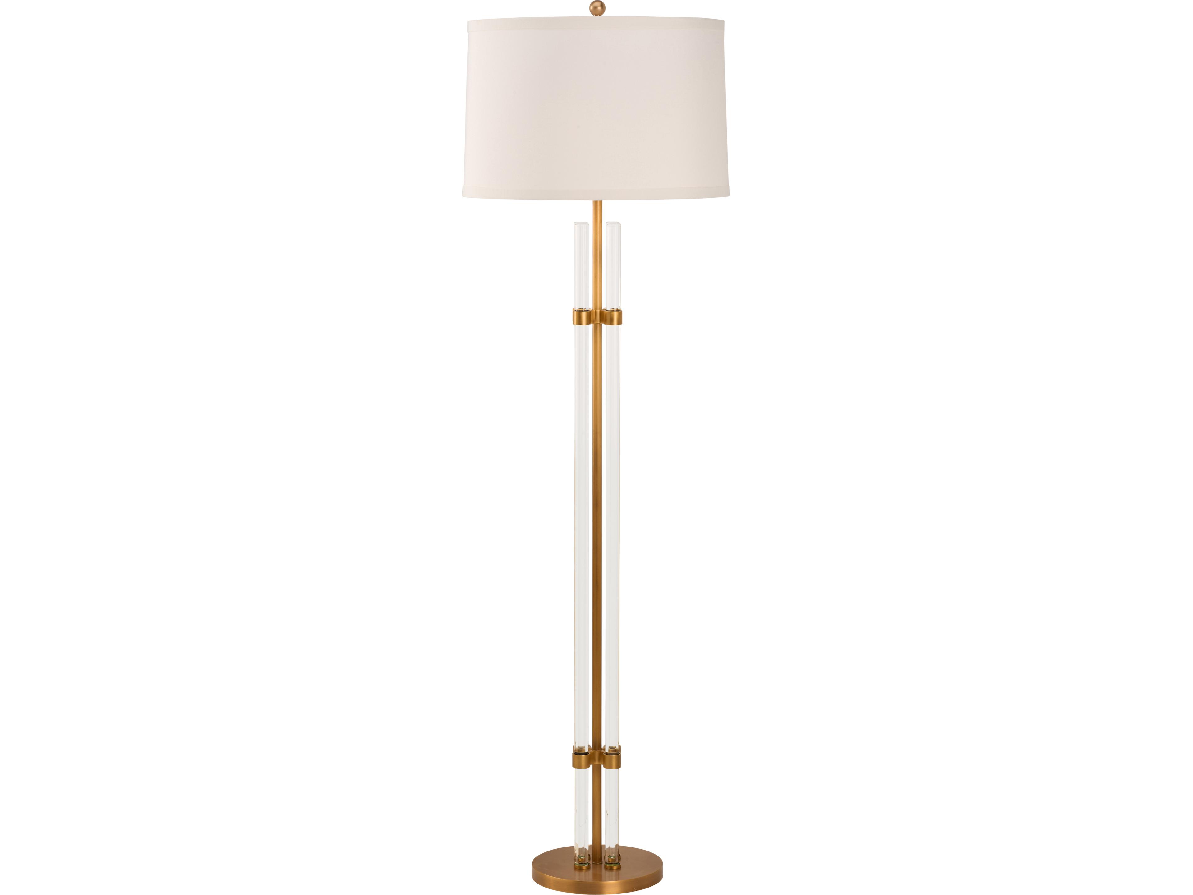 Wildwood Clear Antique Floor Lamp
