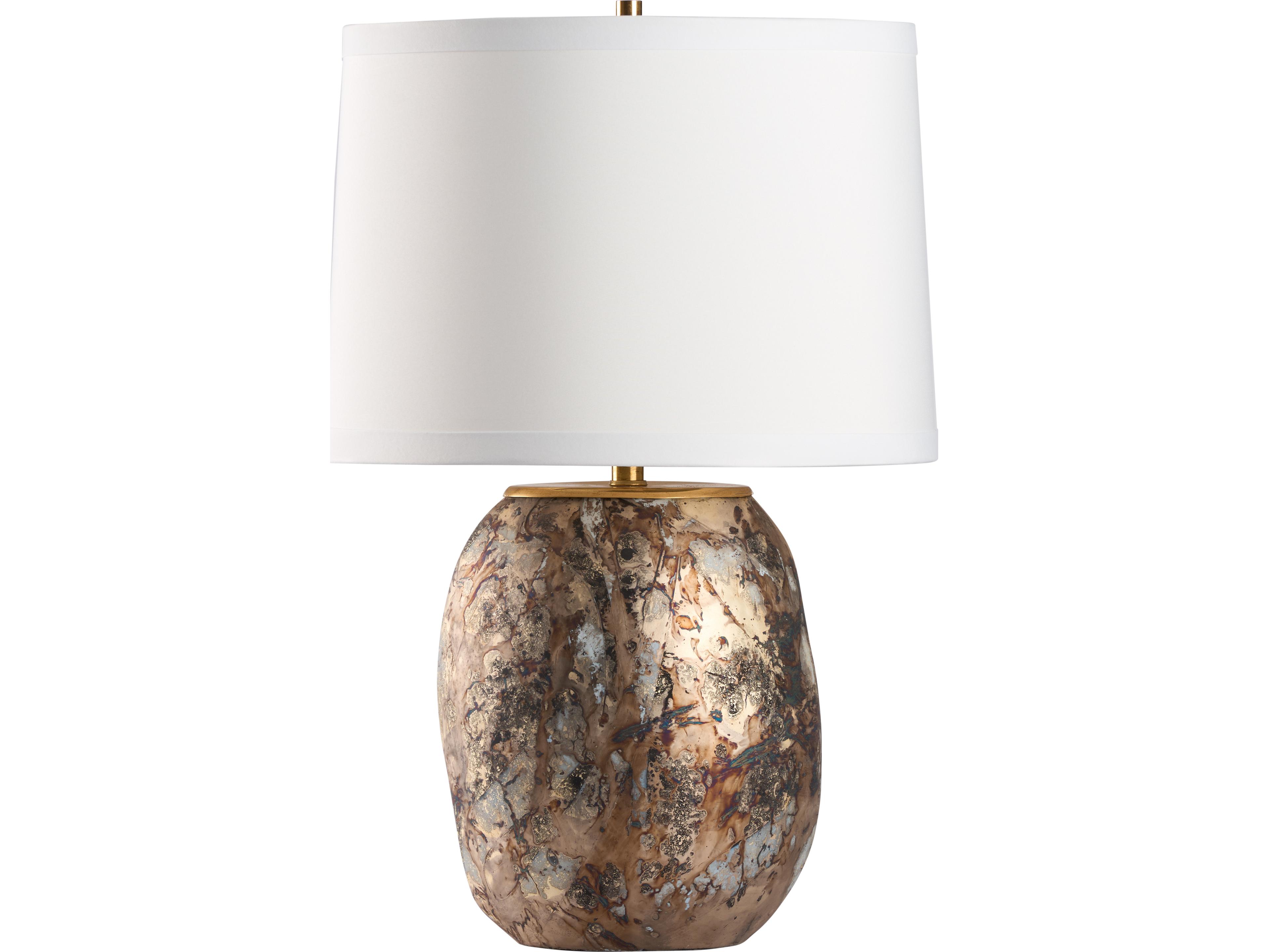 Wildwood Brown Black Gold Table Lamp