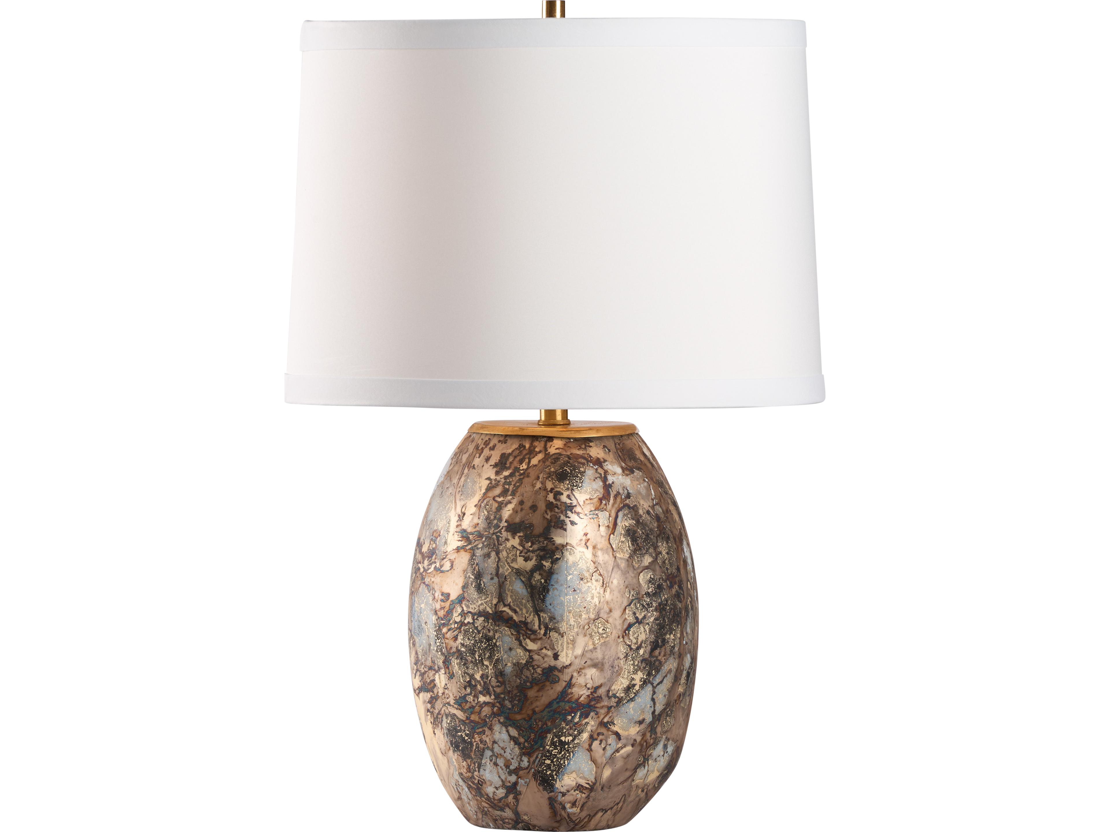 Wildwood Brown Black Gold Table Lamp