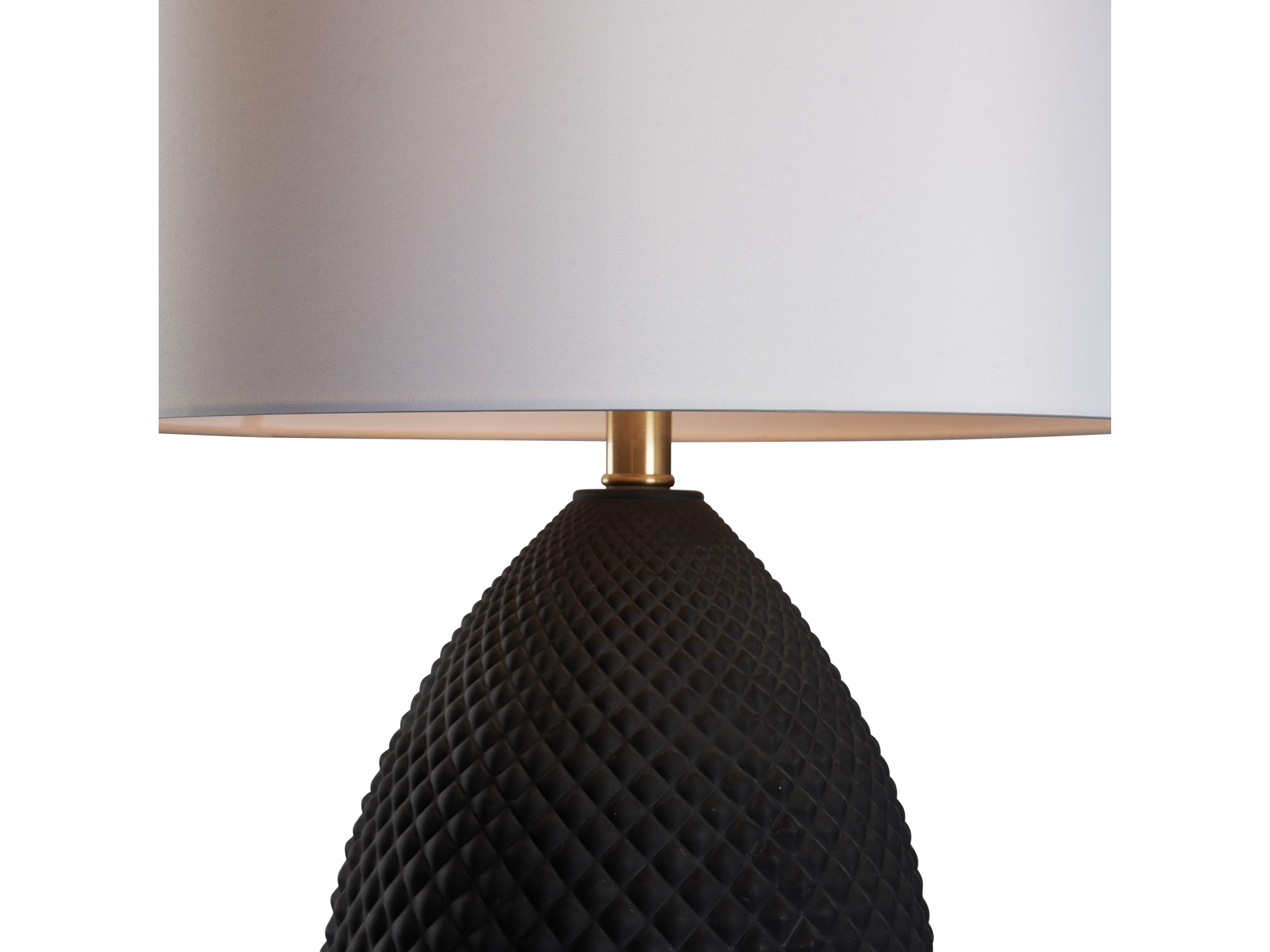 Wildwood Black Antique Brass Table Lamp