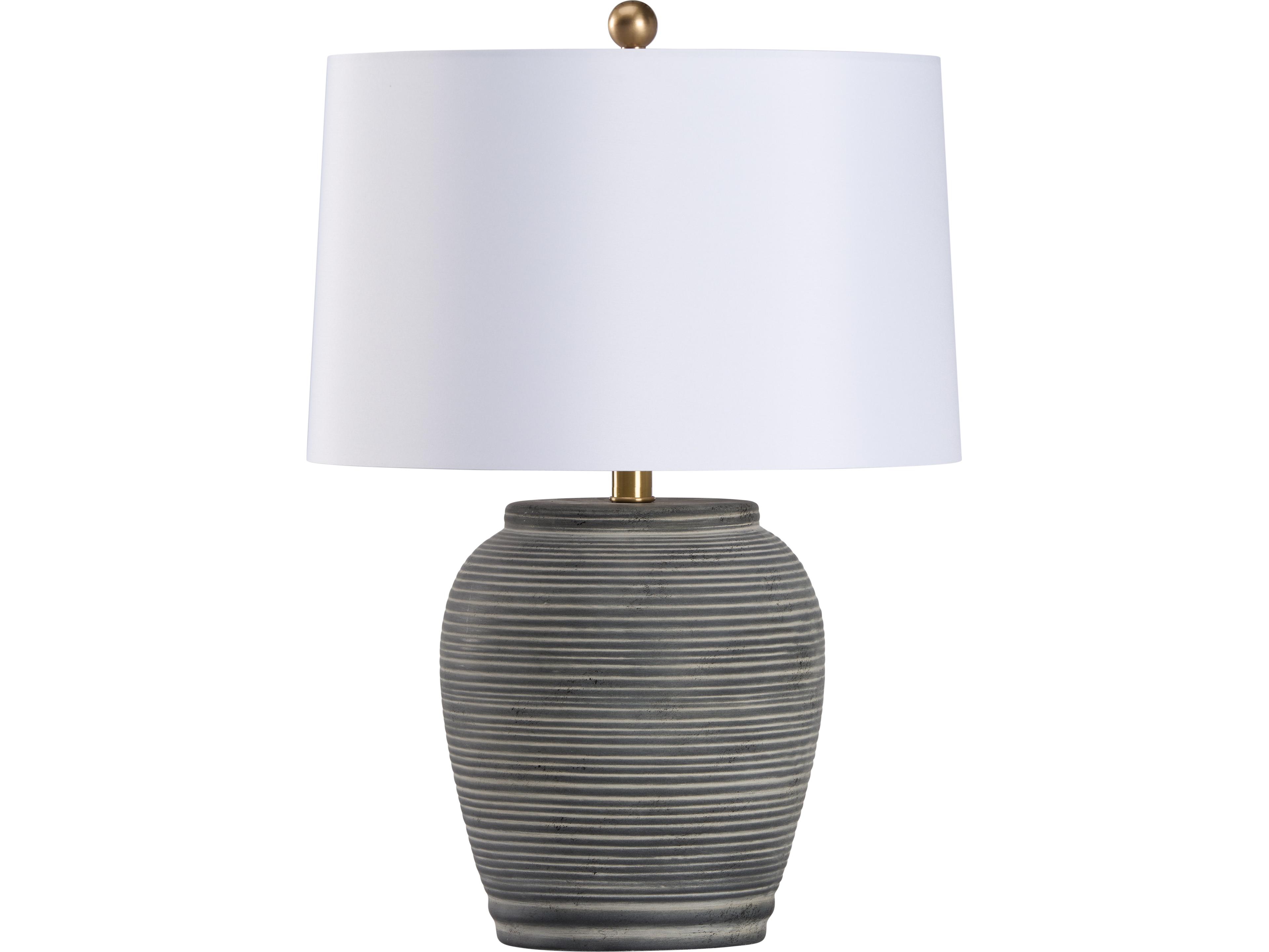 Wildwood Black Glaze Table Lamp