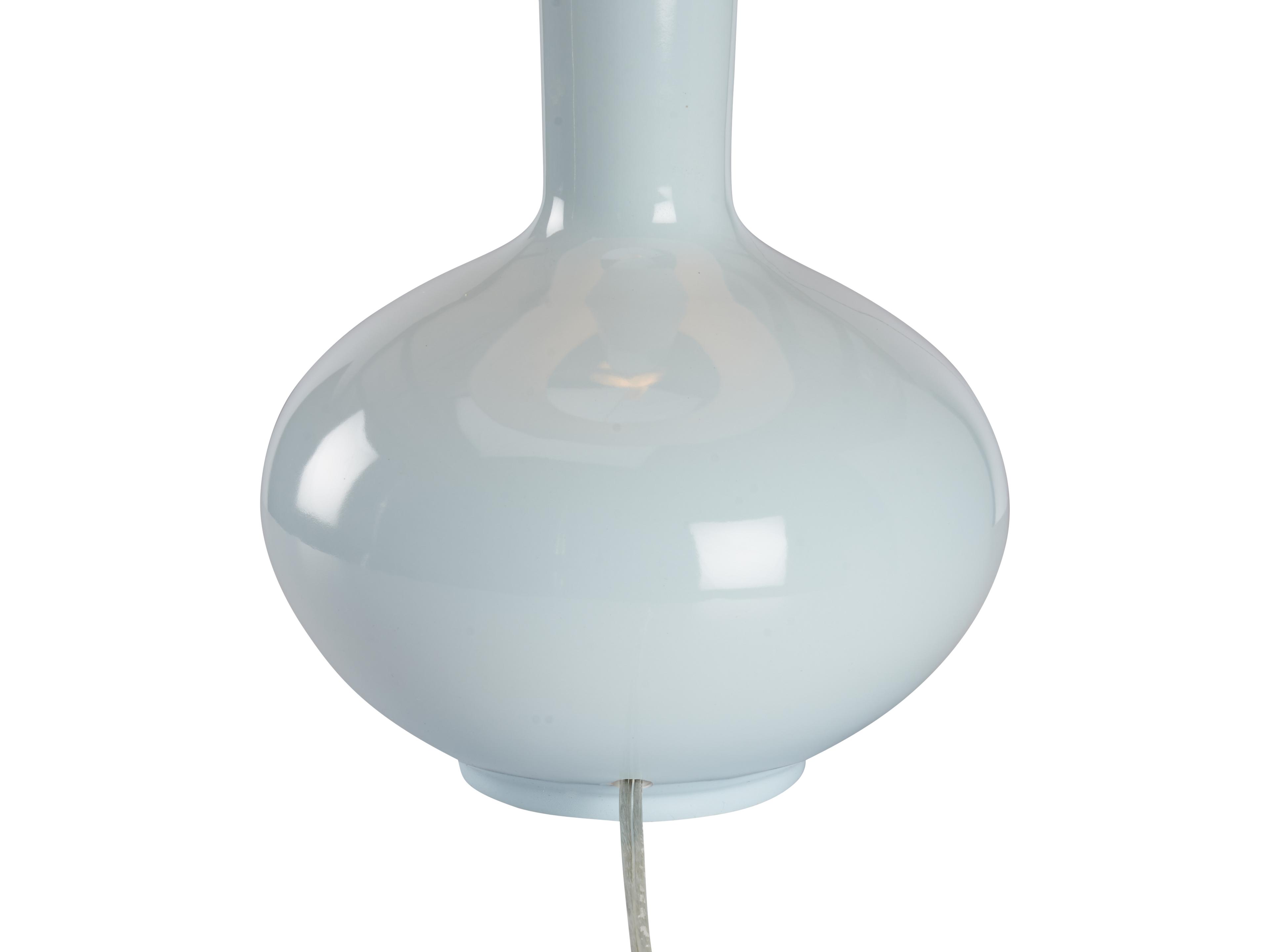 Wildwood Light Blue Glaze Table Lamp
