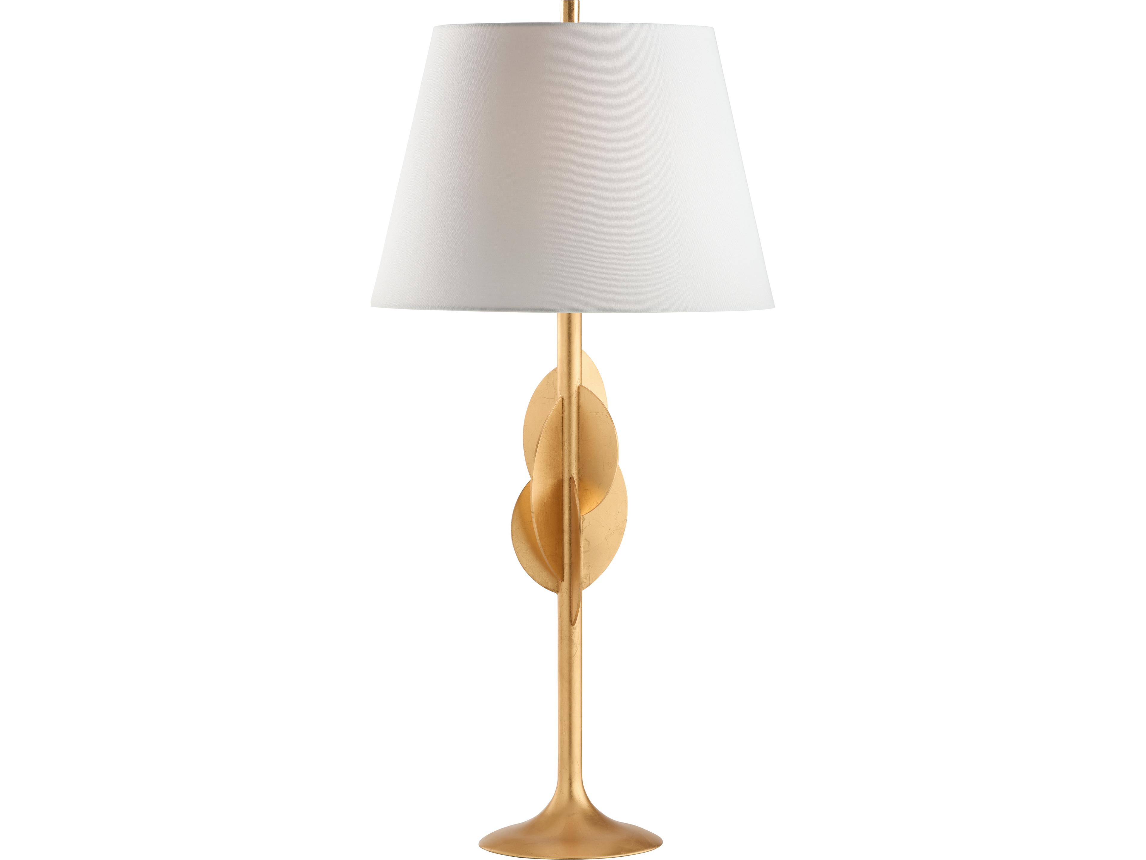 Wildwood Gold Leaf Buffet Lamp