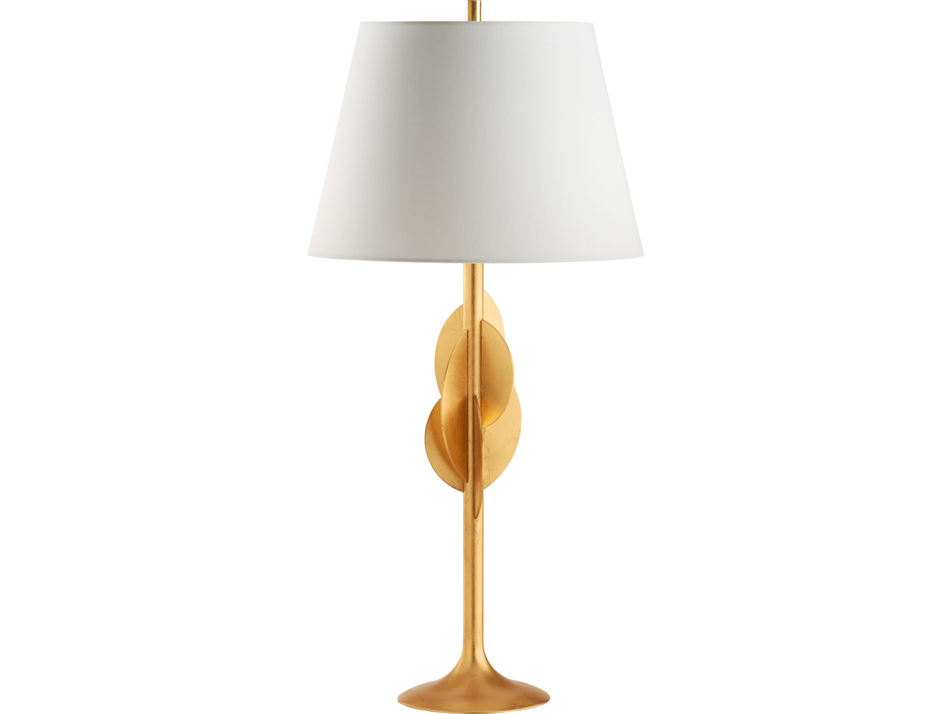 Wildwood Gold Leaf Buffet Lamp