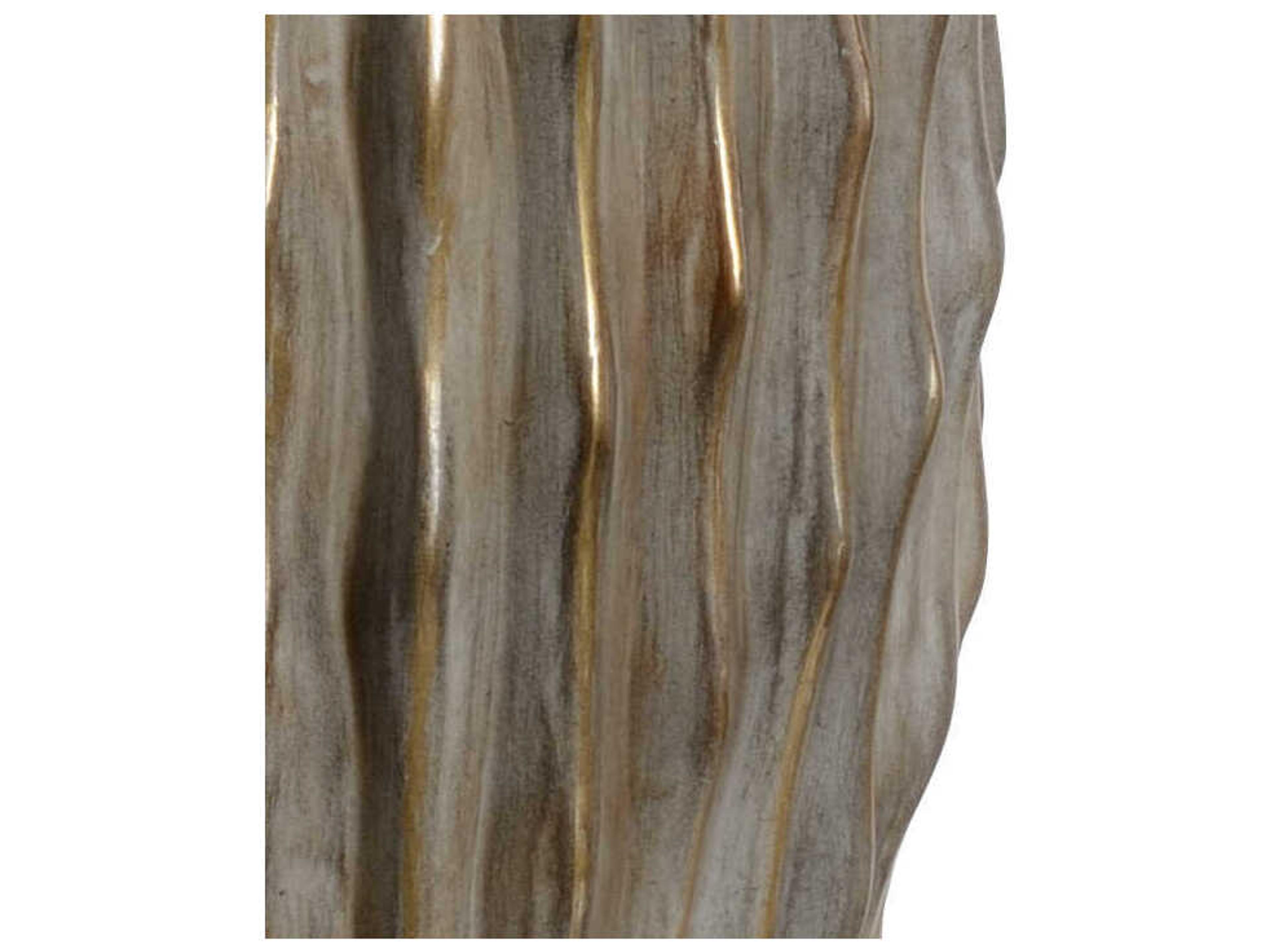 Wildwood Saguaro Gray Taupe Glaze Off White Linen Buffet Lamp