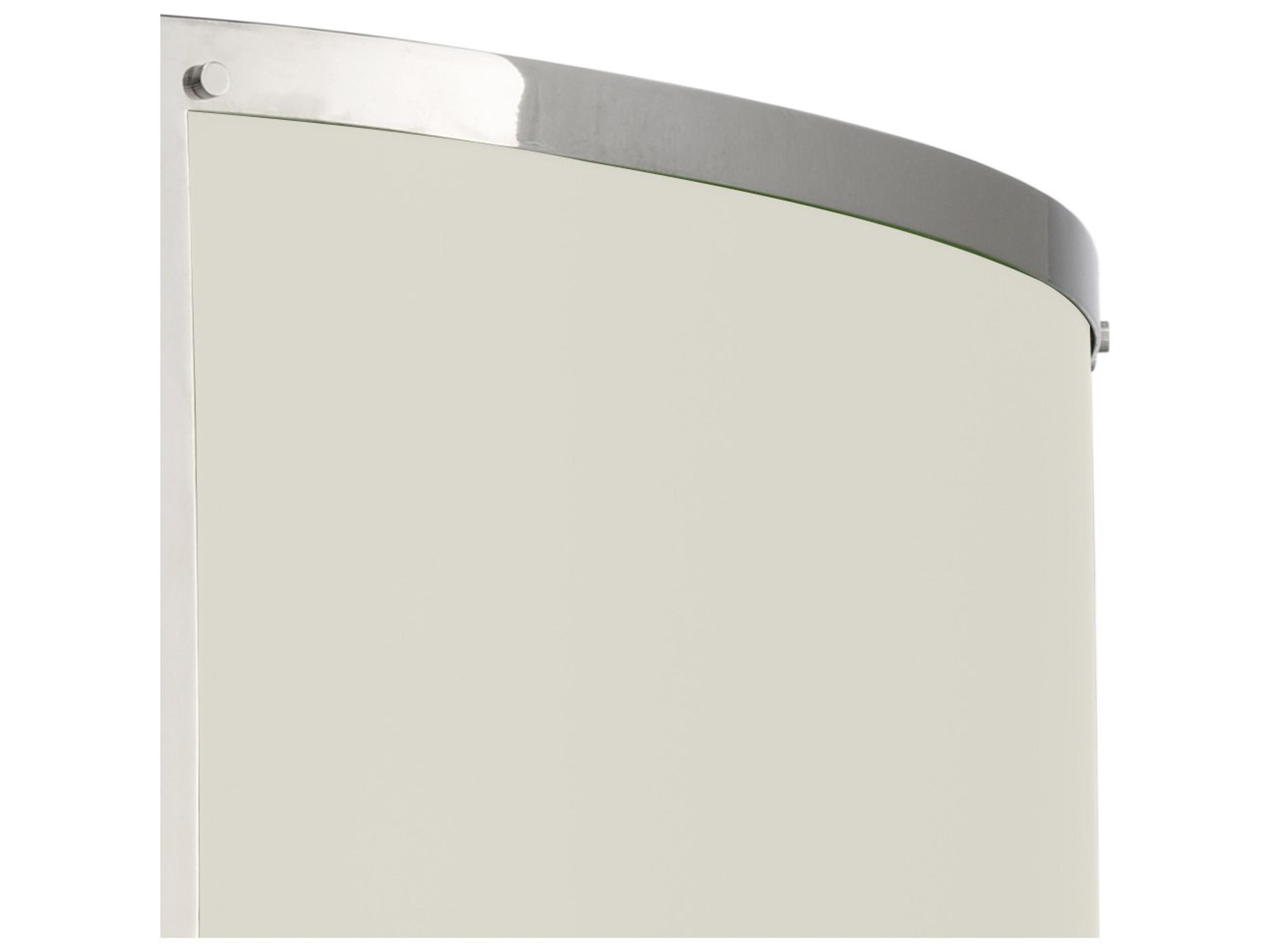 Wildwood Matthew Frederick 8-Light White Polished Nickel Geometric Chandelier