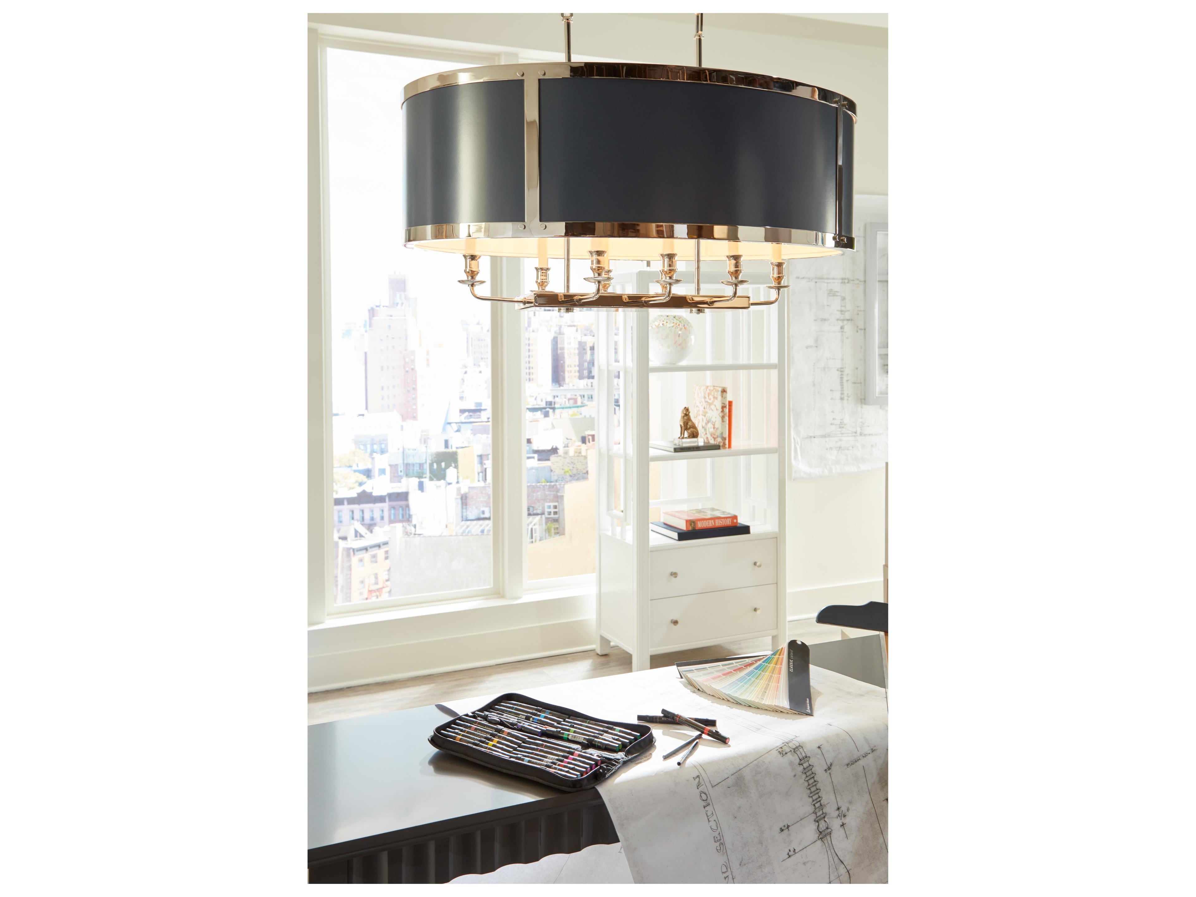 Wildwood Matthew Frederick 8-Light White Polished Nickel Geometric Chandelier