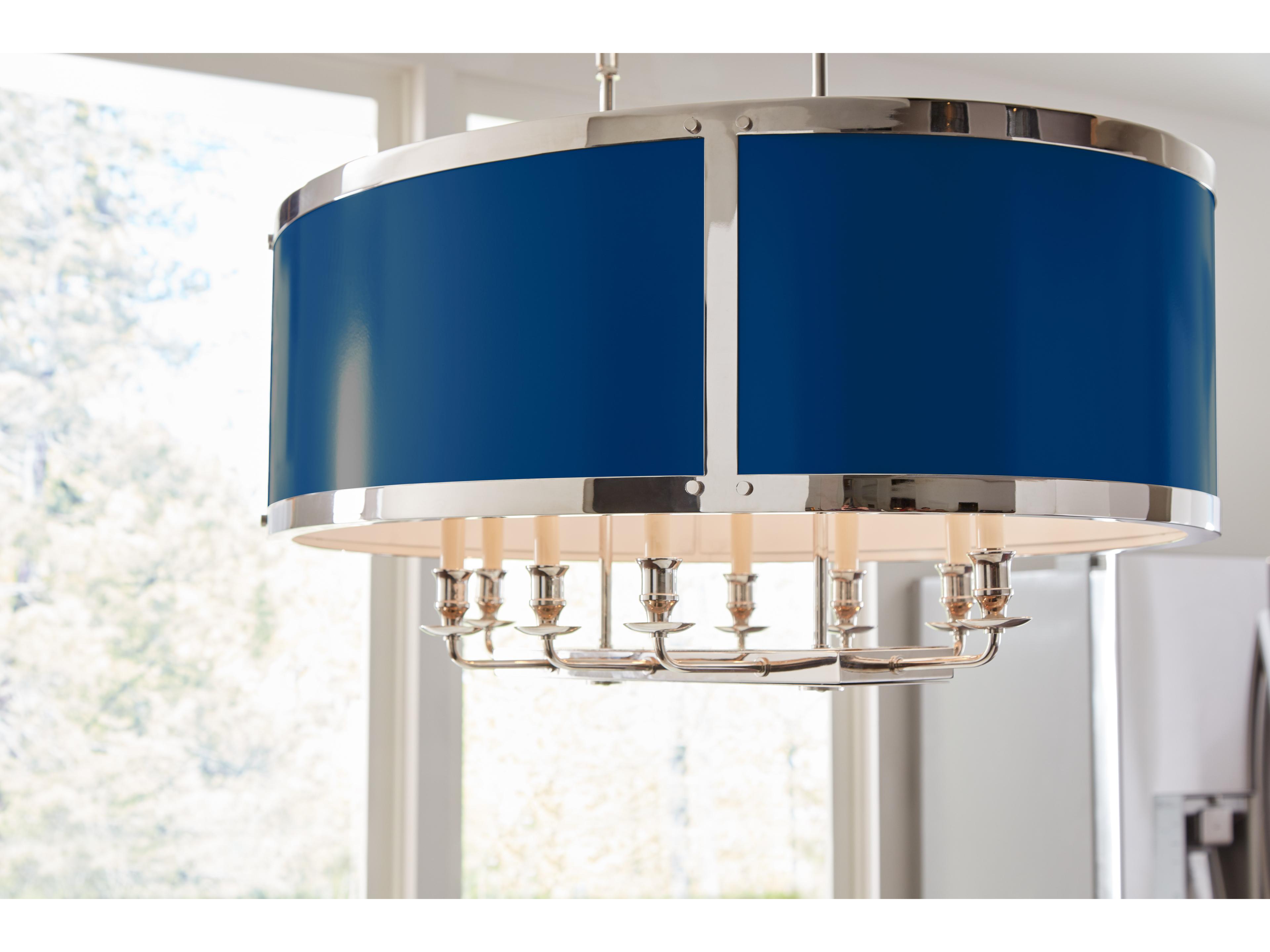 Wildwood Matthew Frederick 8-Light White Polished Nickel Geometric Chandelier