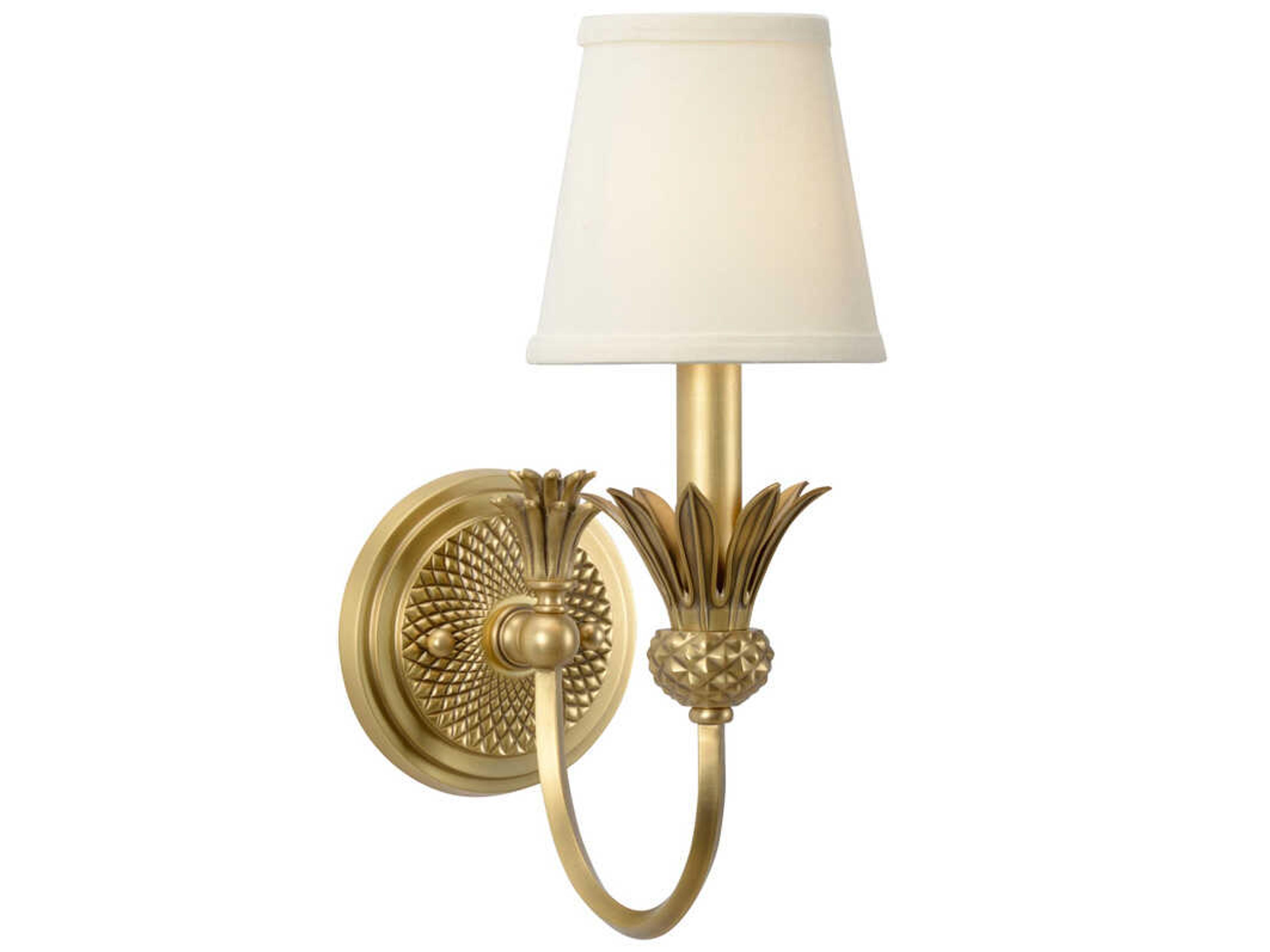 Willoughby 1-Light Antique Brass Wall Sconce