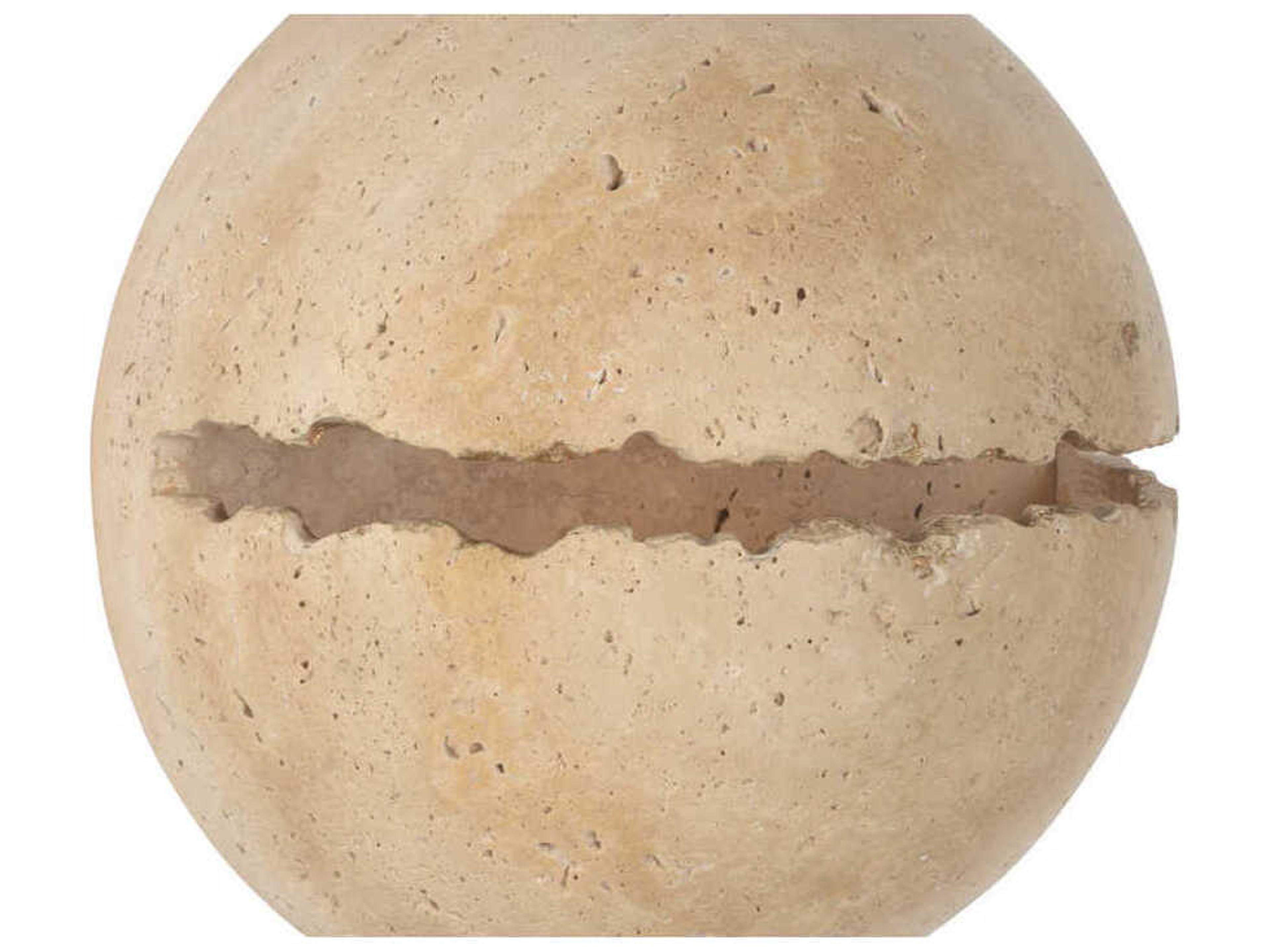 Wildwood Lunar 2-Light Cream Brown Wall Sconce