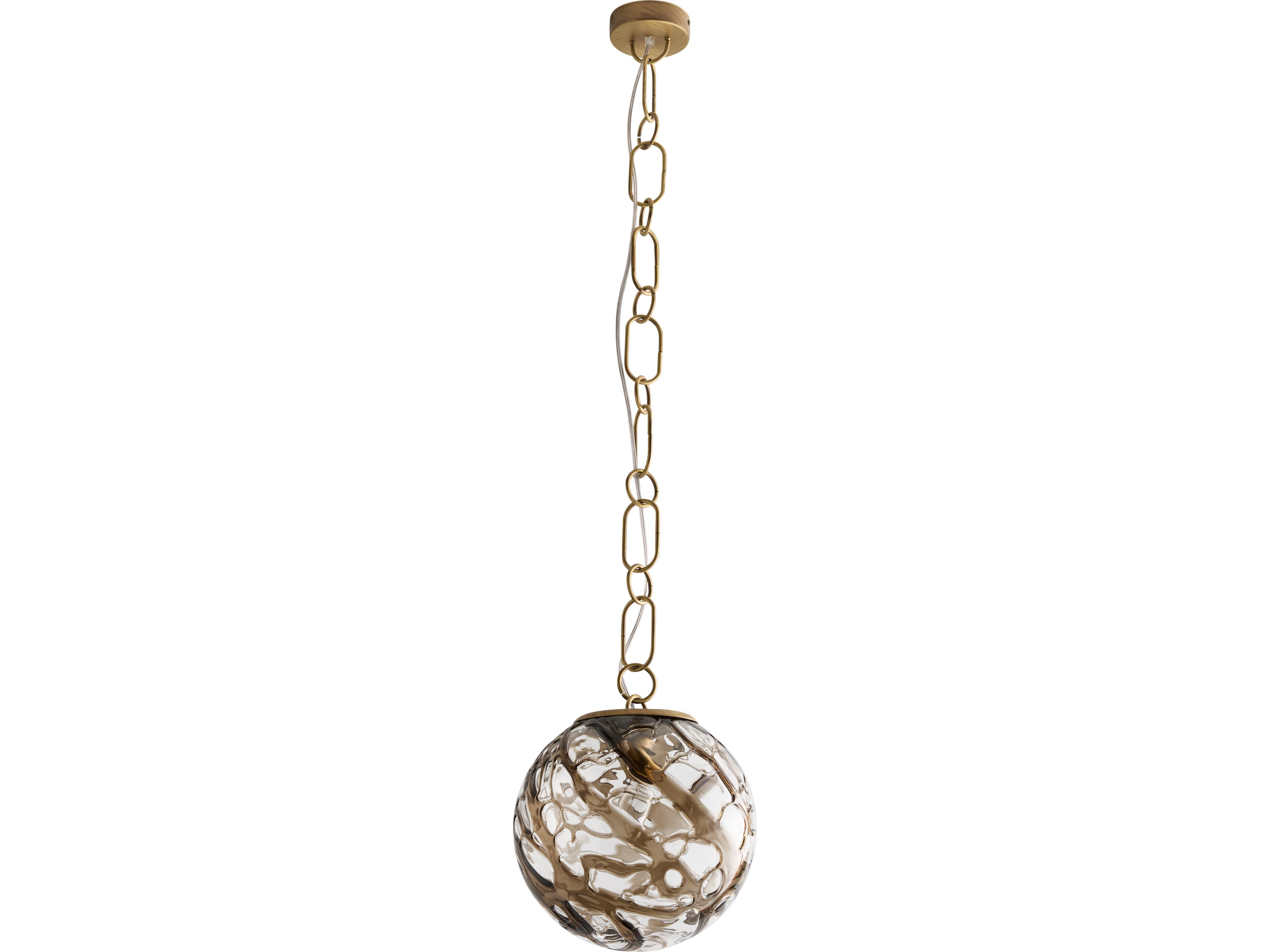 Wildwood 1-Light Black Globe Mini Pendant