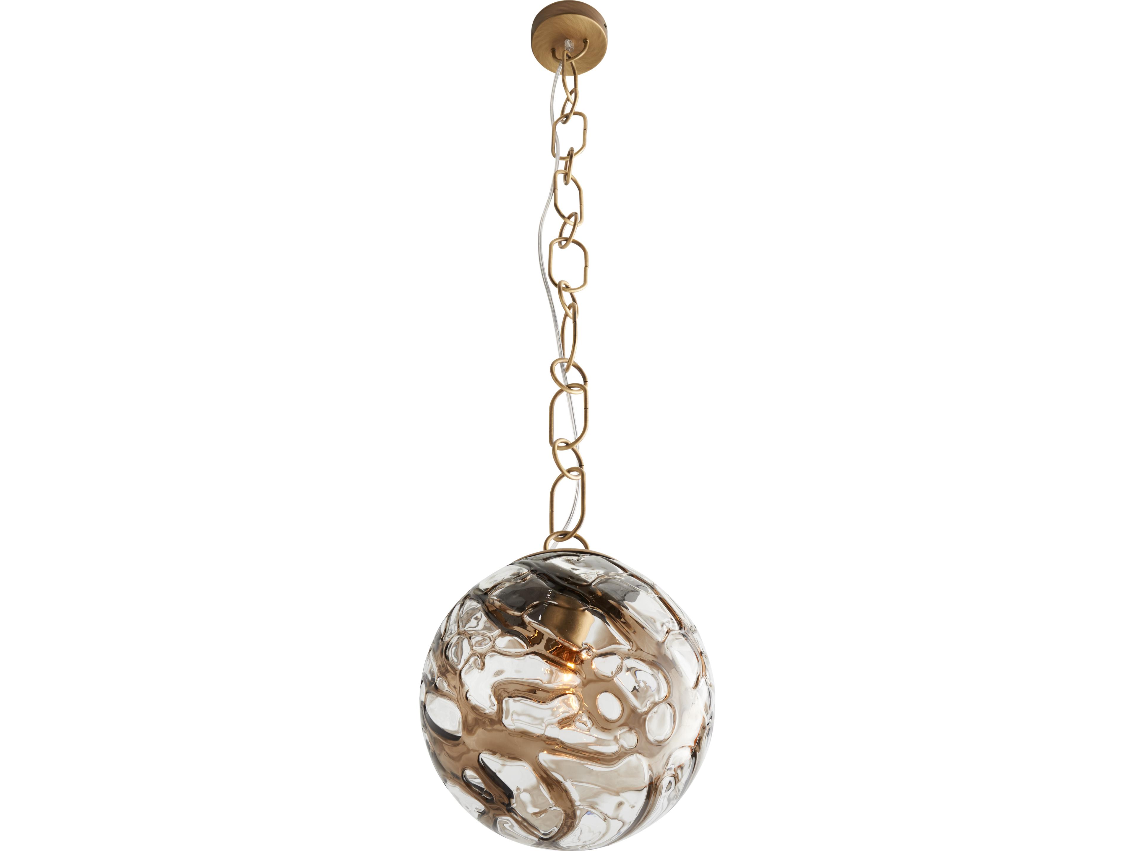 Wildwood 1-Light Black Globe Mini Pendant