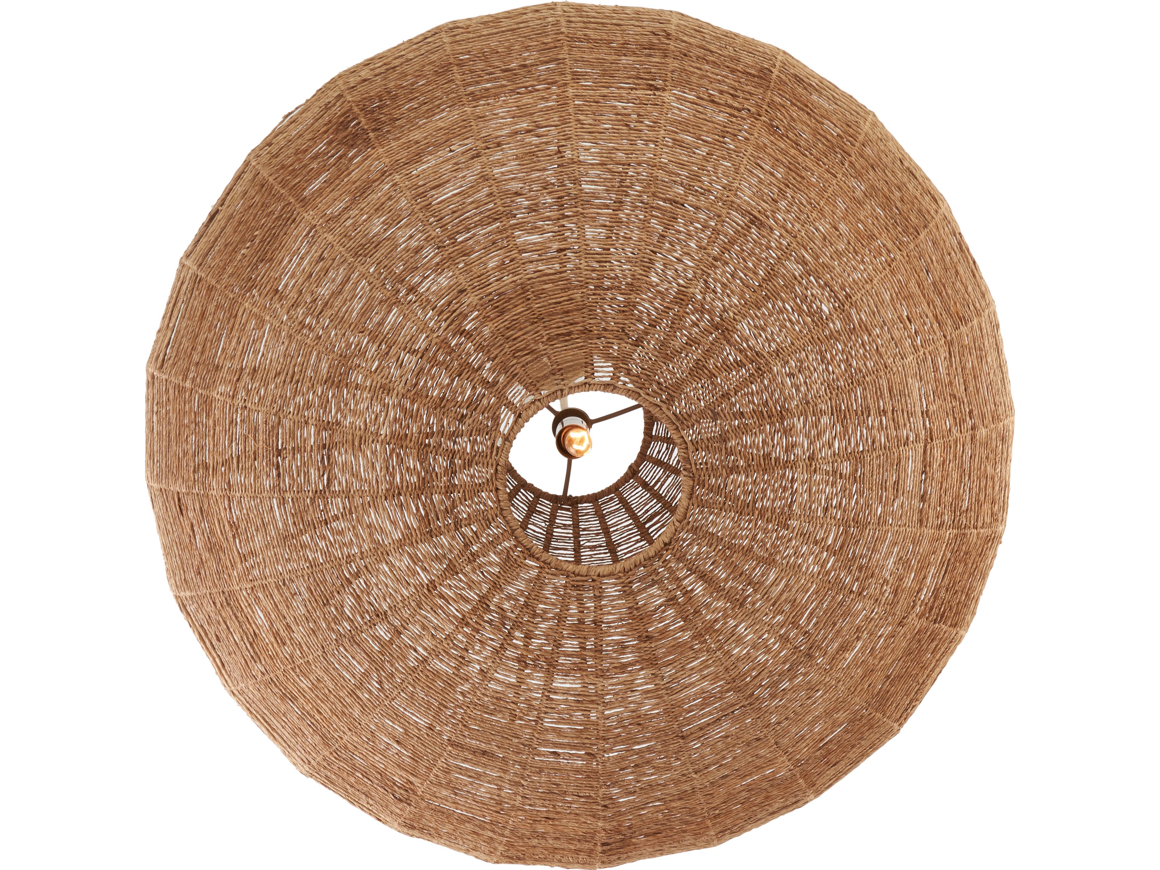 Wildwood 1-Light Natural Brown Pendant