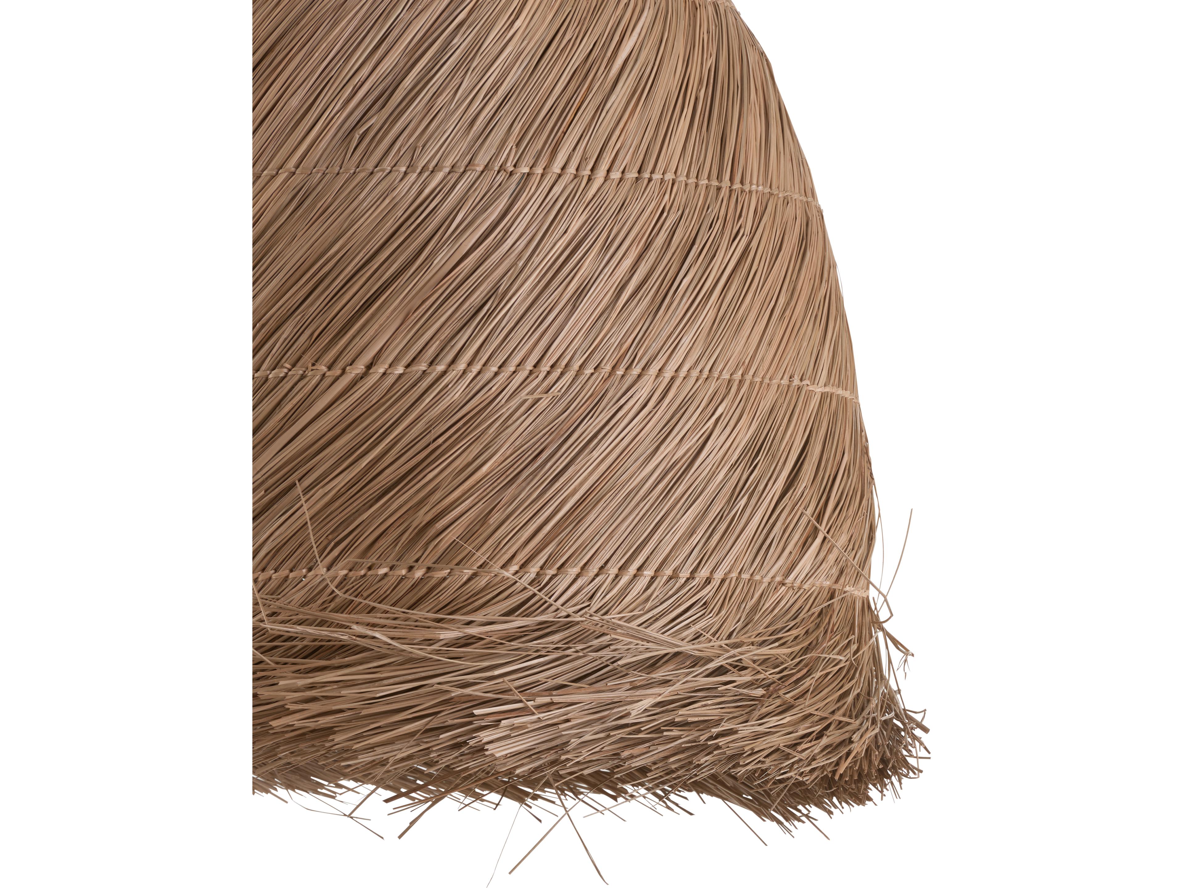 Wildwood 1-Light Natural Brown Bell Pendant