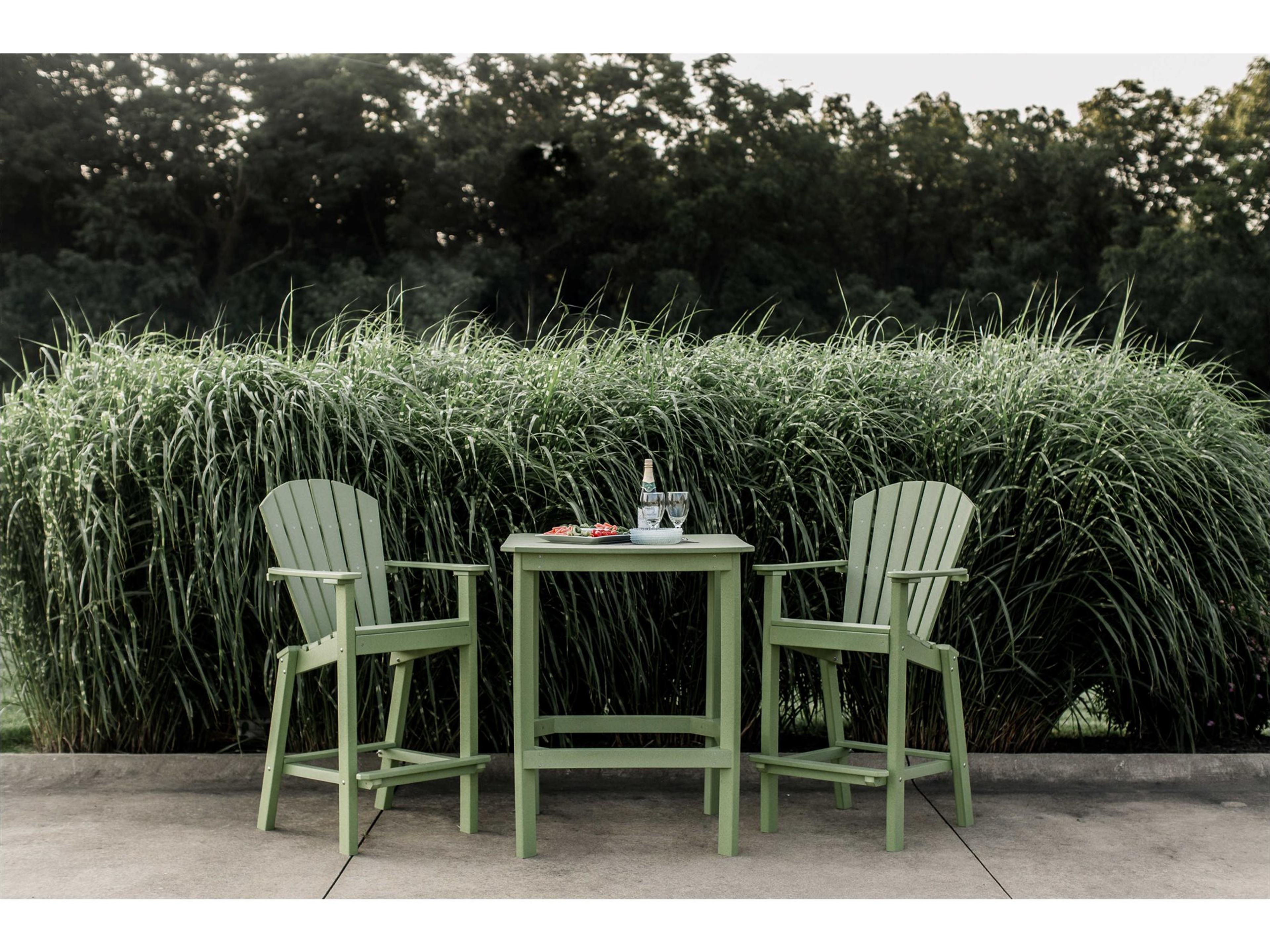 Classic Recycled Plastic 3 Piece Outdoor Dining Set