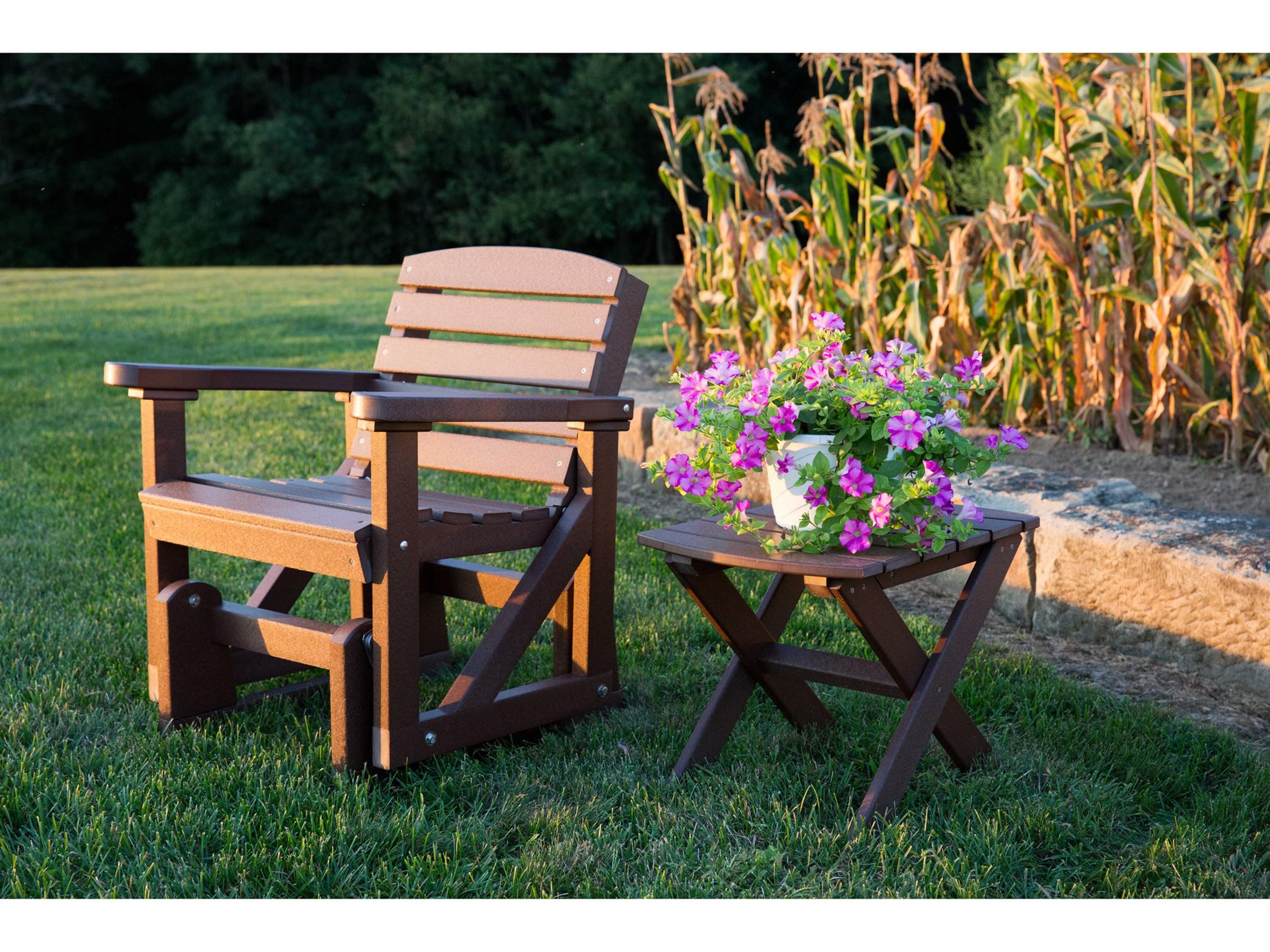 Classic Recycled Plastic 2 Piece Outdoor Lounge Set