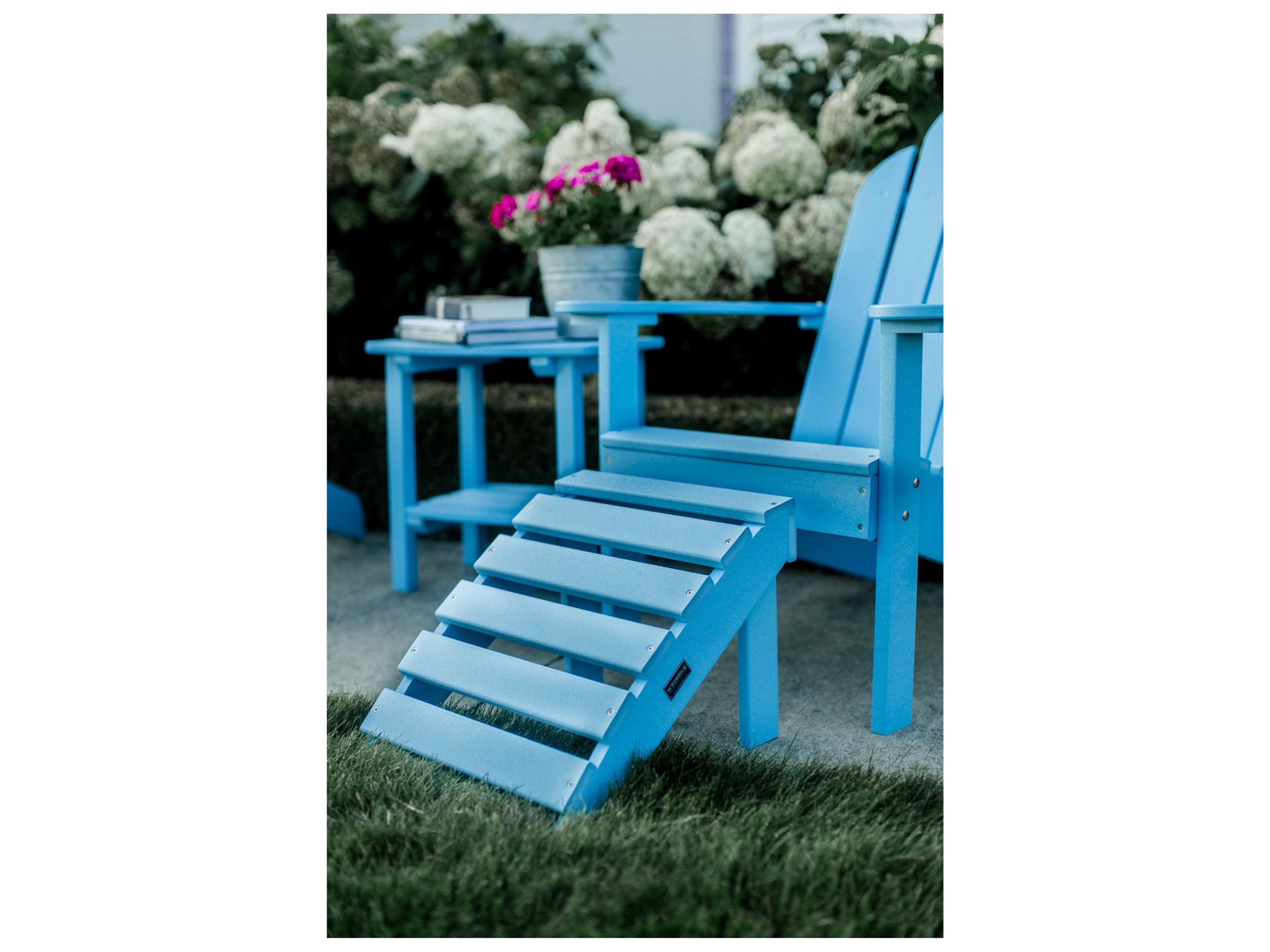 Classic Recycled Plastic 3 Piece Outdoor Patio Lounge Set