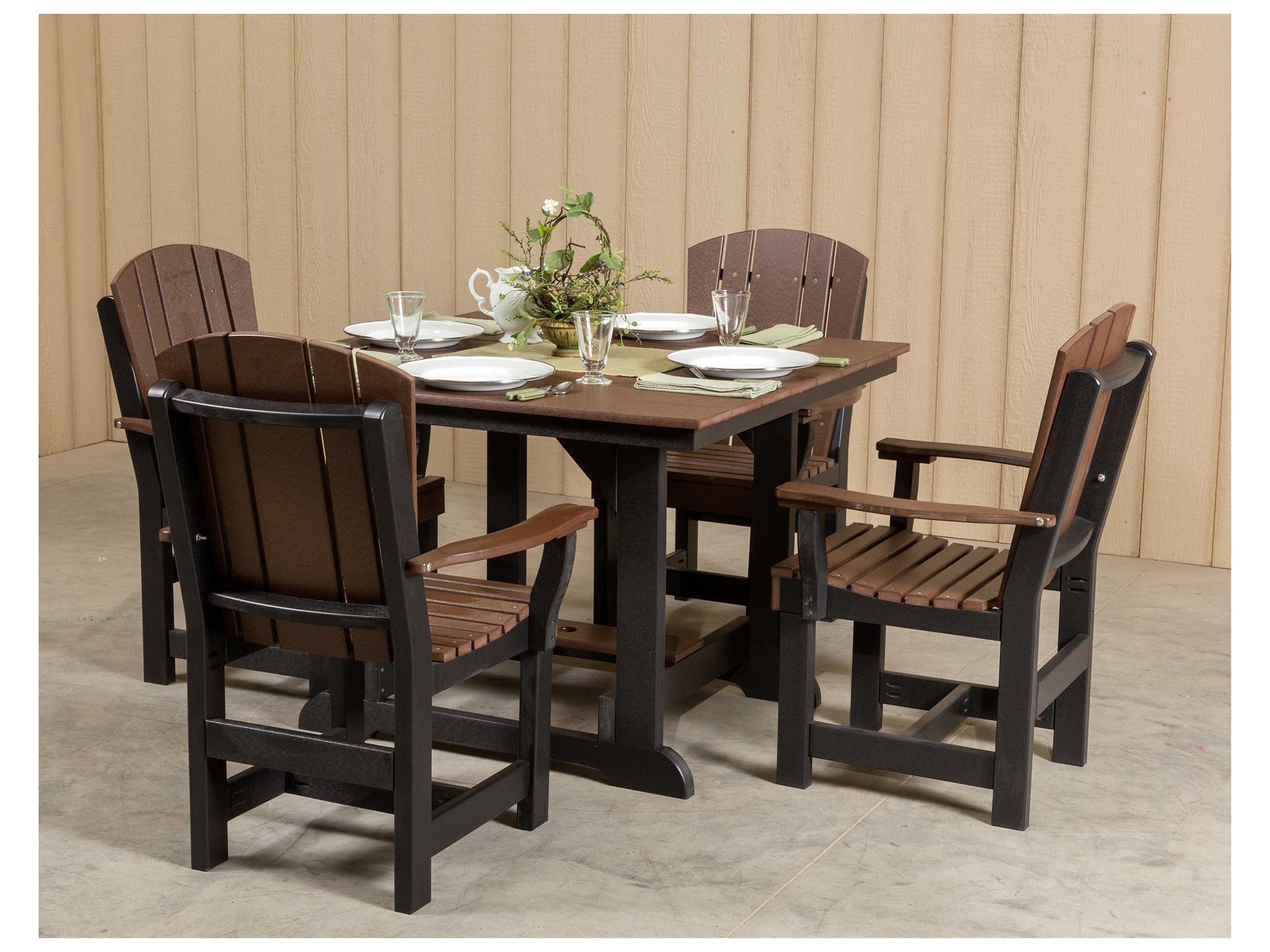 Heritage Recycled Plastic 5 Piece Patio Dining Set