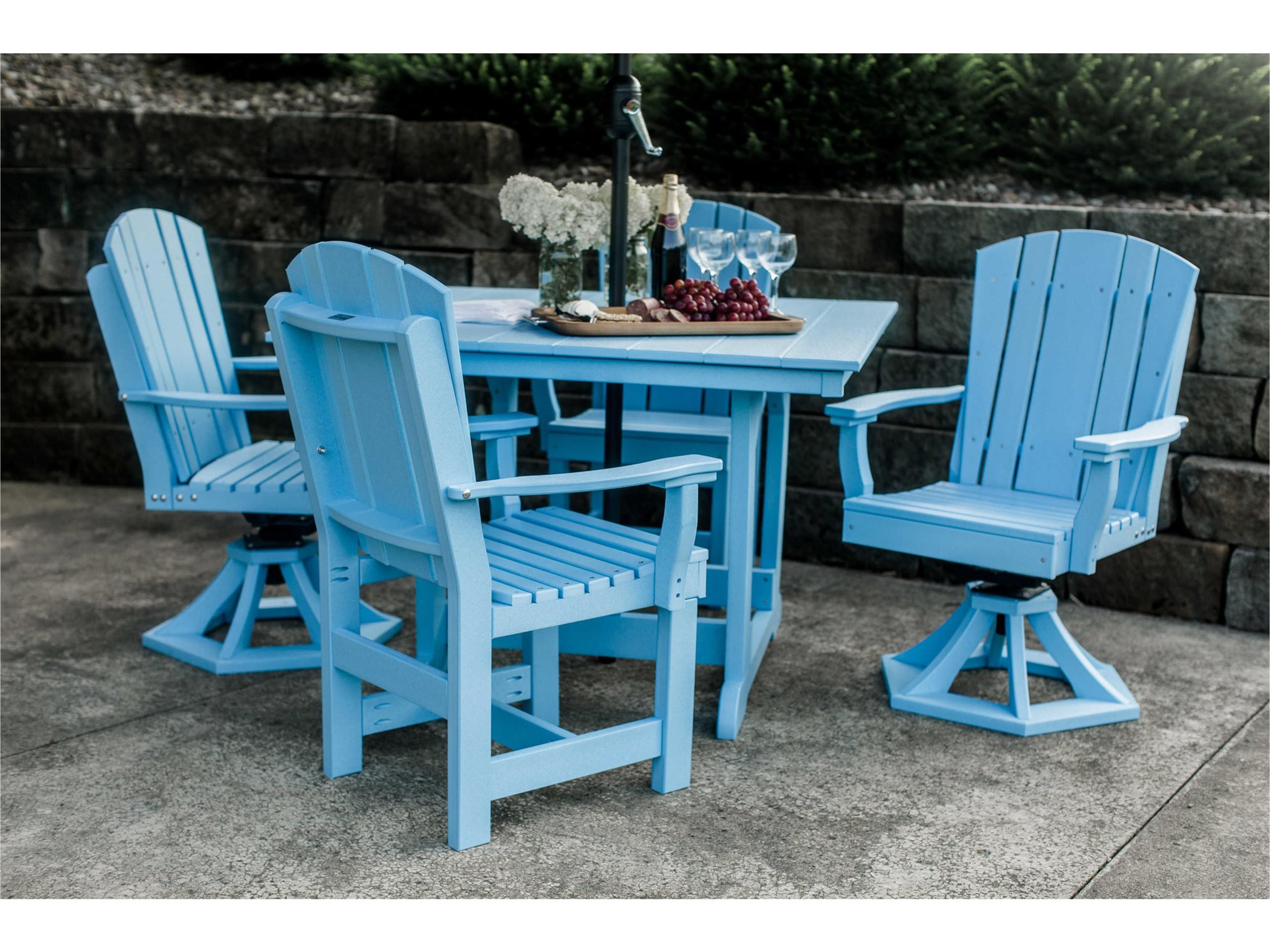 Heritage Recycled Plastic 5 Piece Outdoor Dining Set