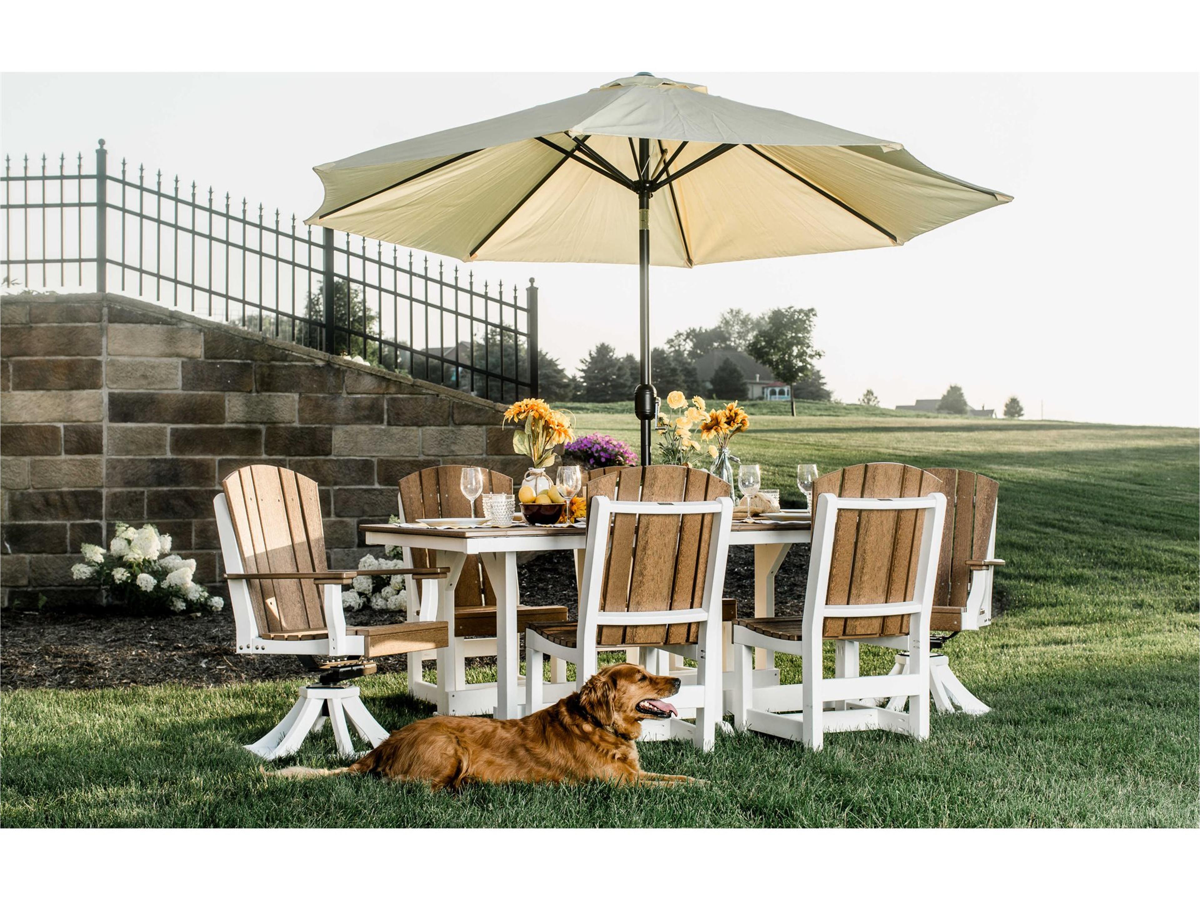 Heritage Recycled Plastic 7 Piece Patio Dining Set