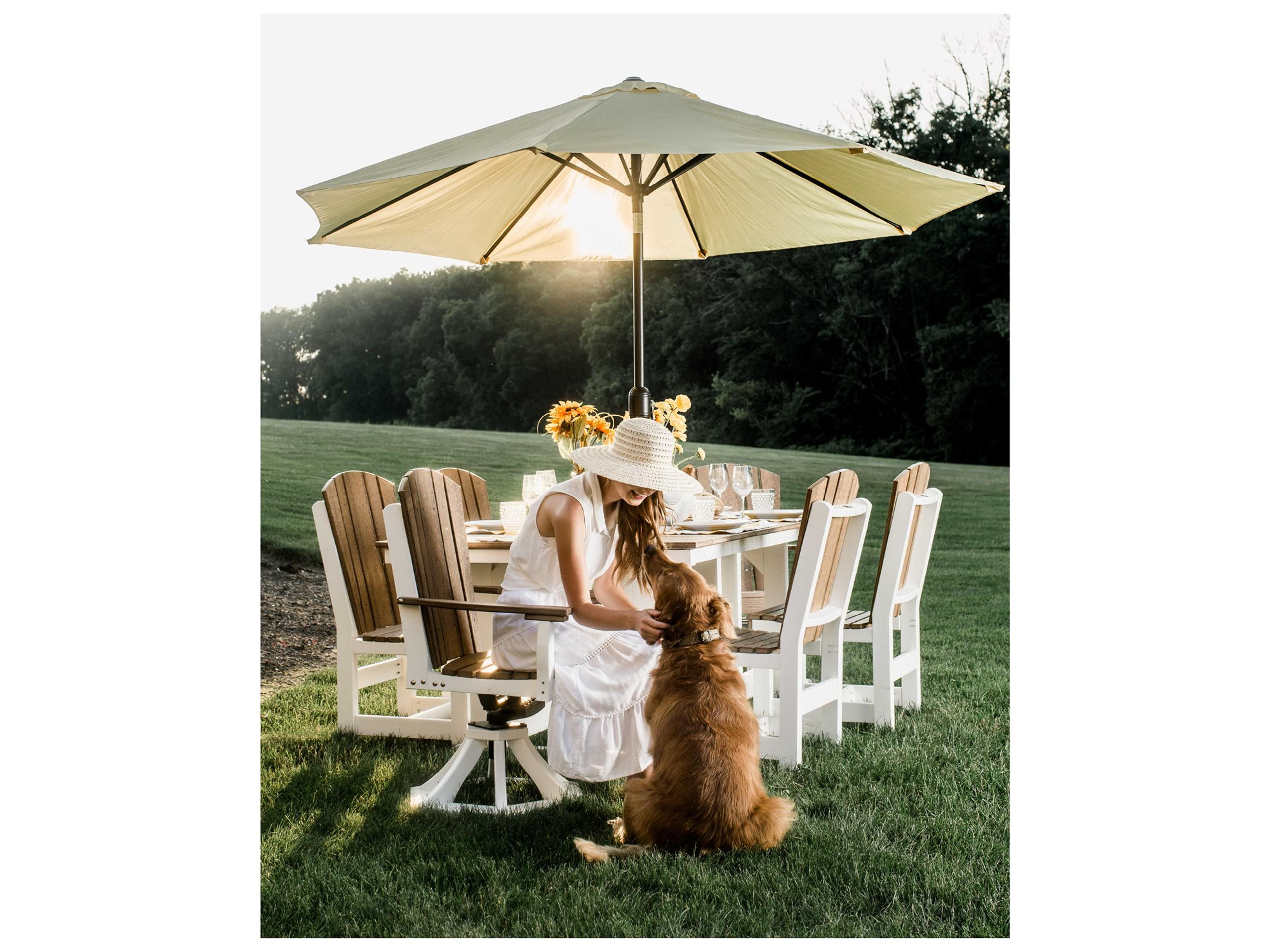 Heritage Recycled Plastic 7 Piece Outdoor Dining Set