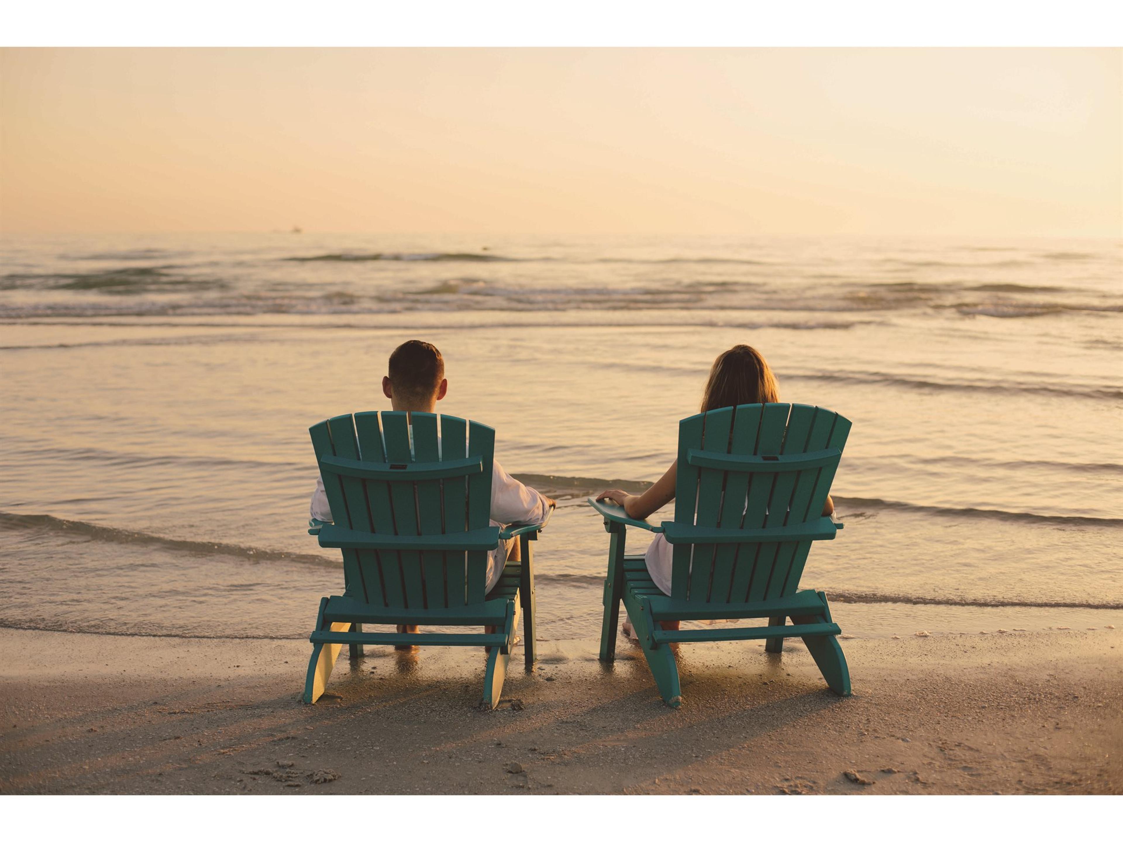 Heritage Recycled Plastic 2 Piece Outdoor Lounge Set