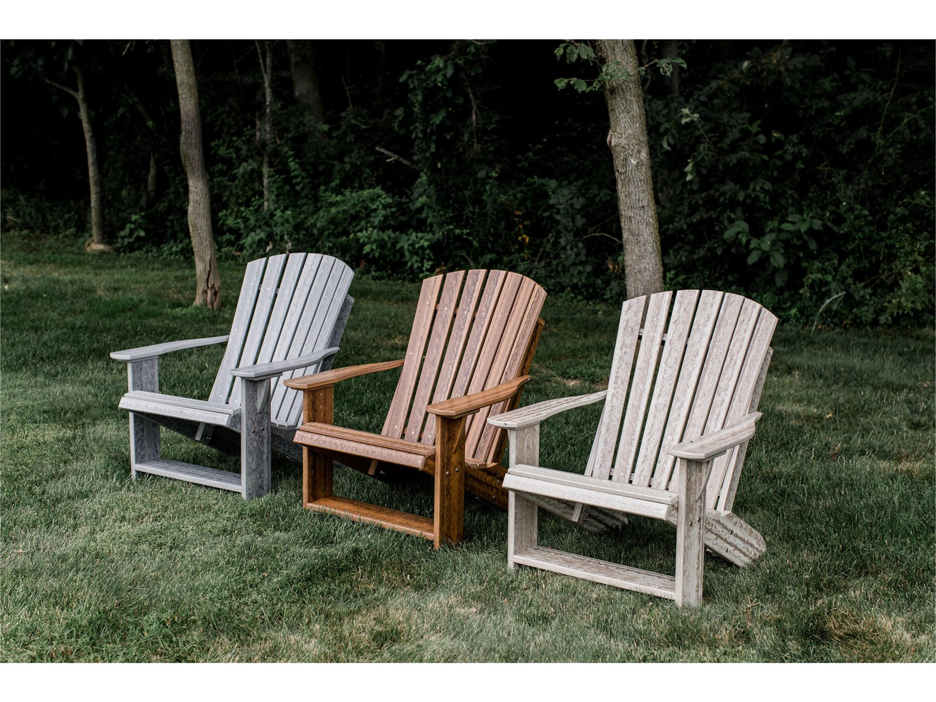 Heritage Recycled Plastic 3 Piece Patio Lounge Set