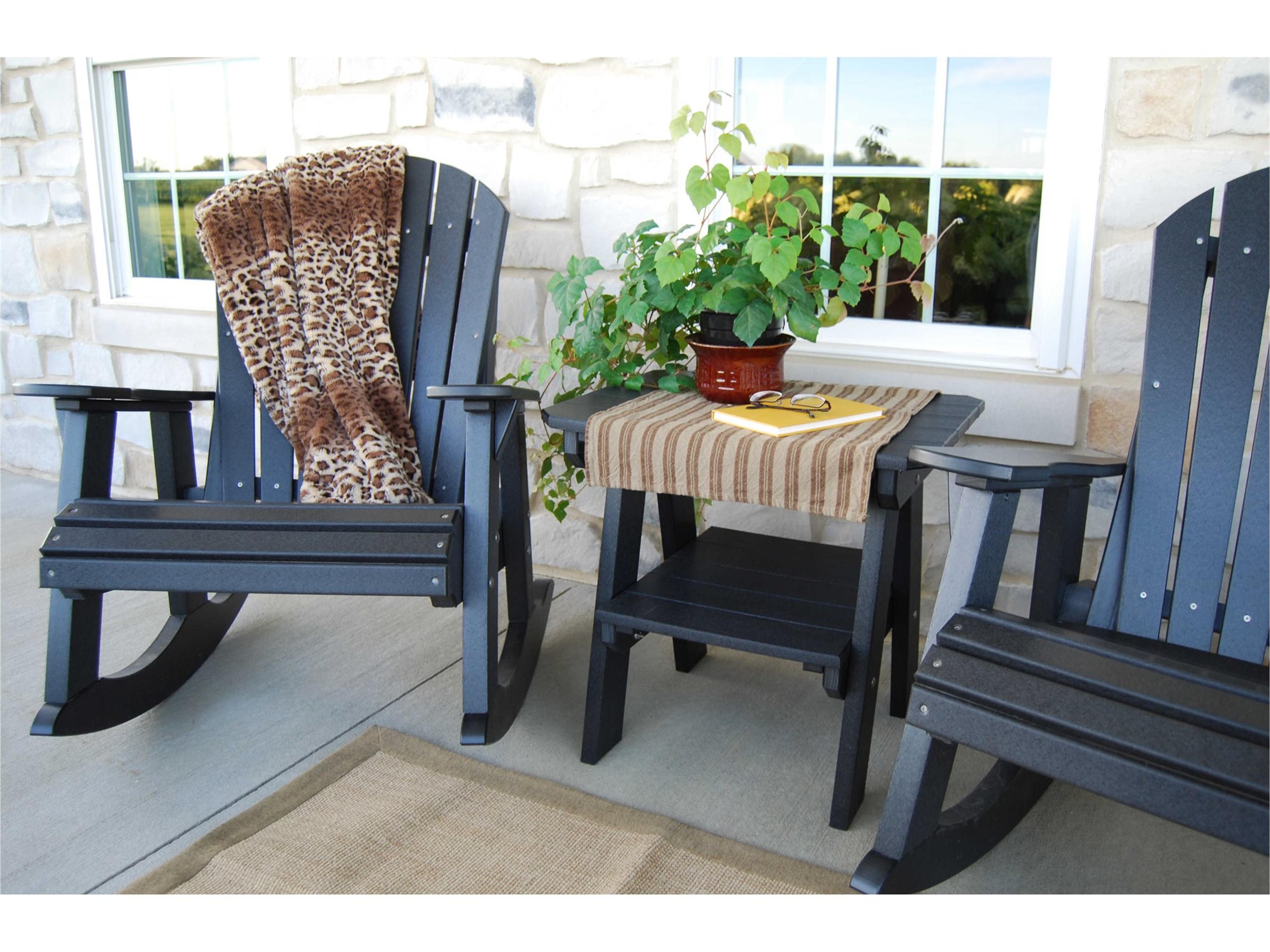 Heritage Recycled Plastic 3 Piece Patio Lounge Set