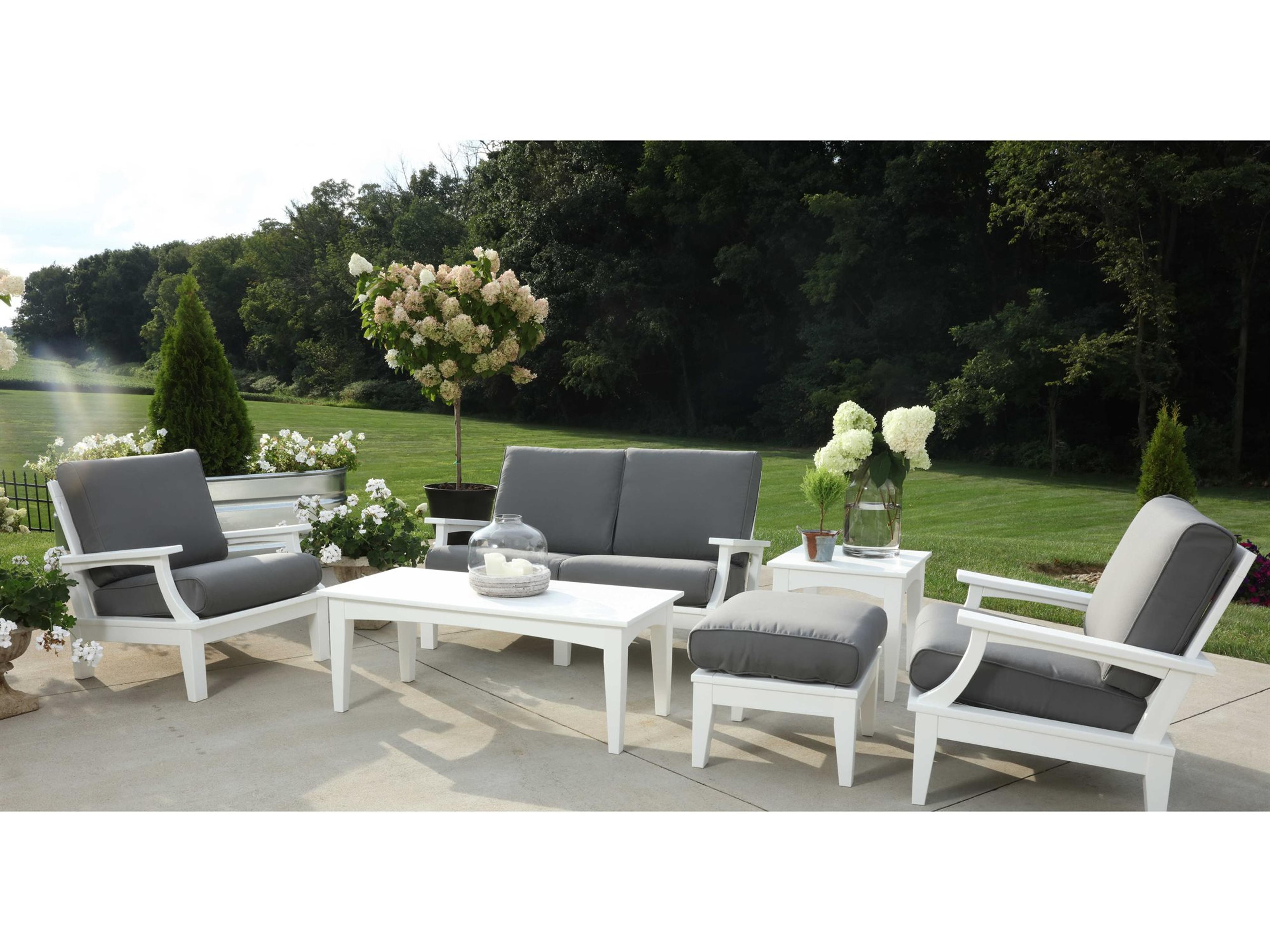 Heritage Recycled Plastic 6 Piece Patio Lounge Set