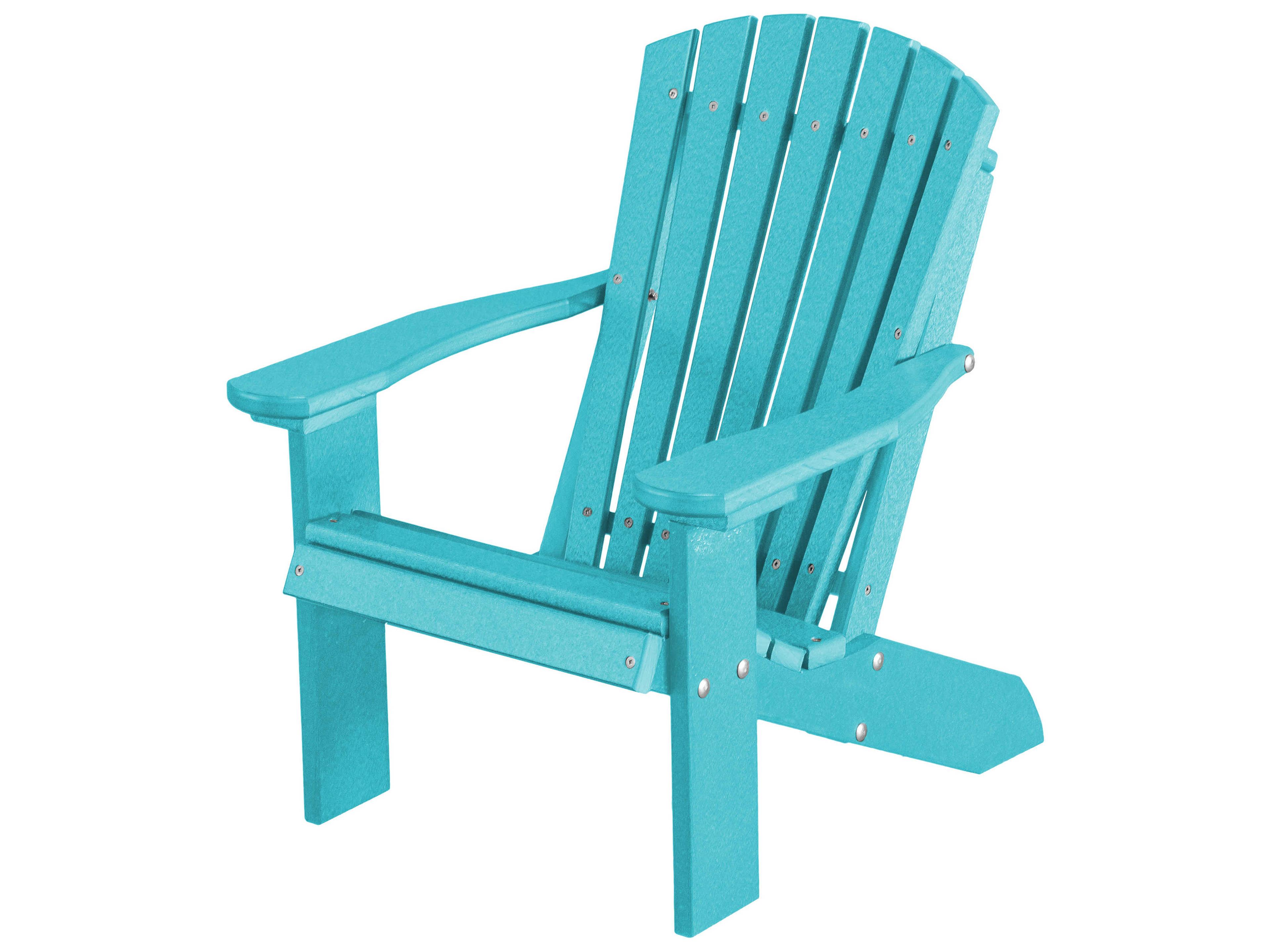 Heritage Recycled Plastic Child's Patio Adirondack Chair