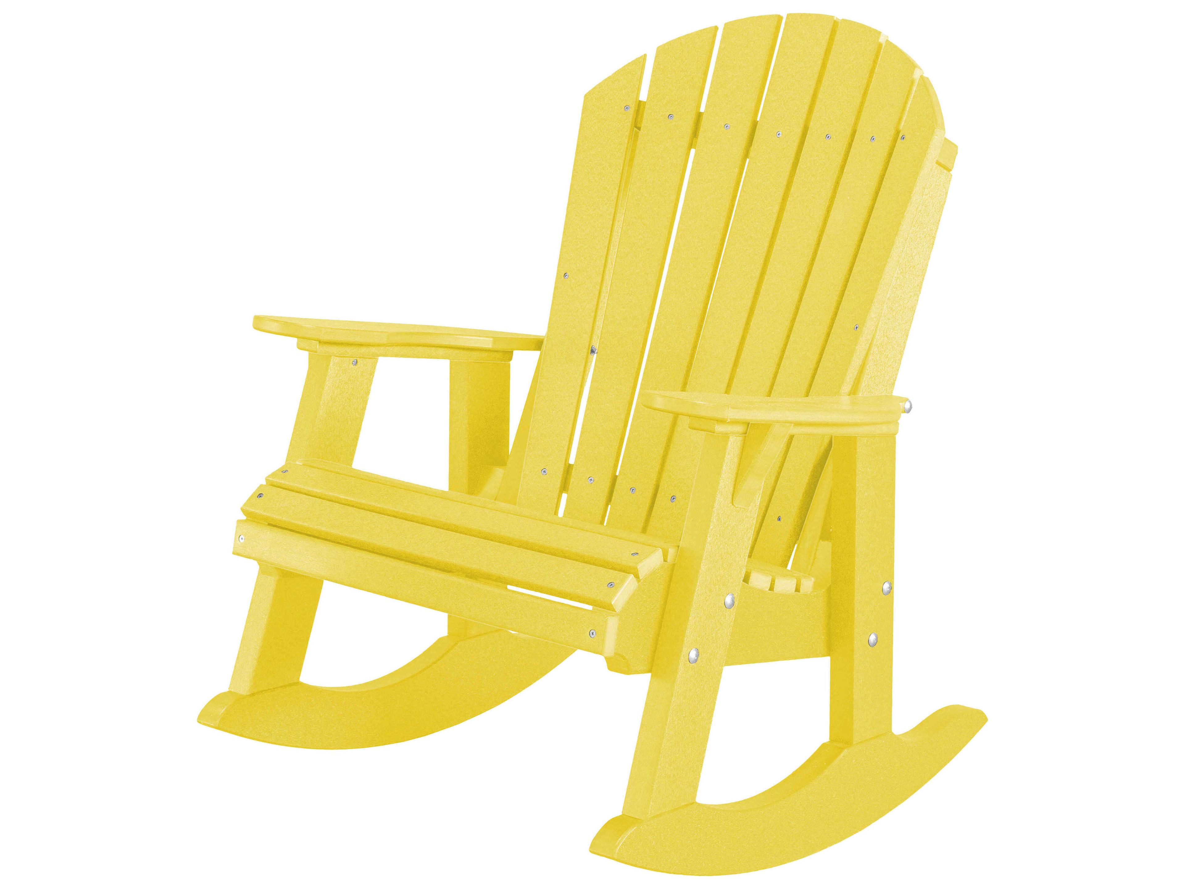 Wildridge Heritage Recycled Plastic High Fan Back Patio Rocker Chair
