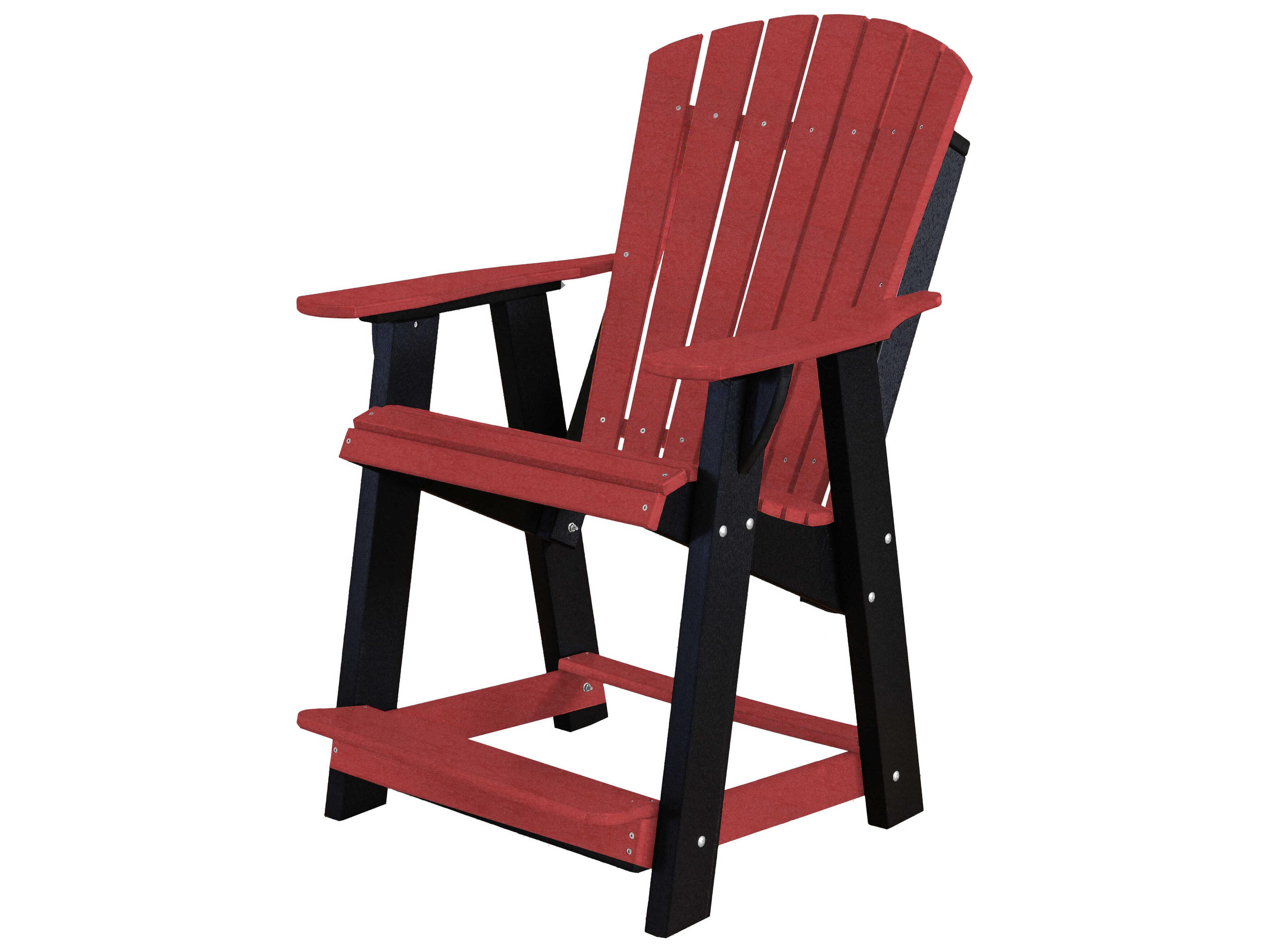Wildridge Heritage Recycled Plastic High Counter Adirondack Chair