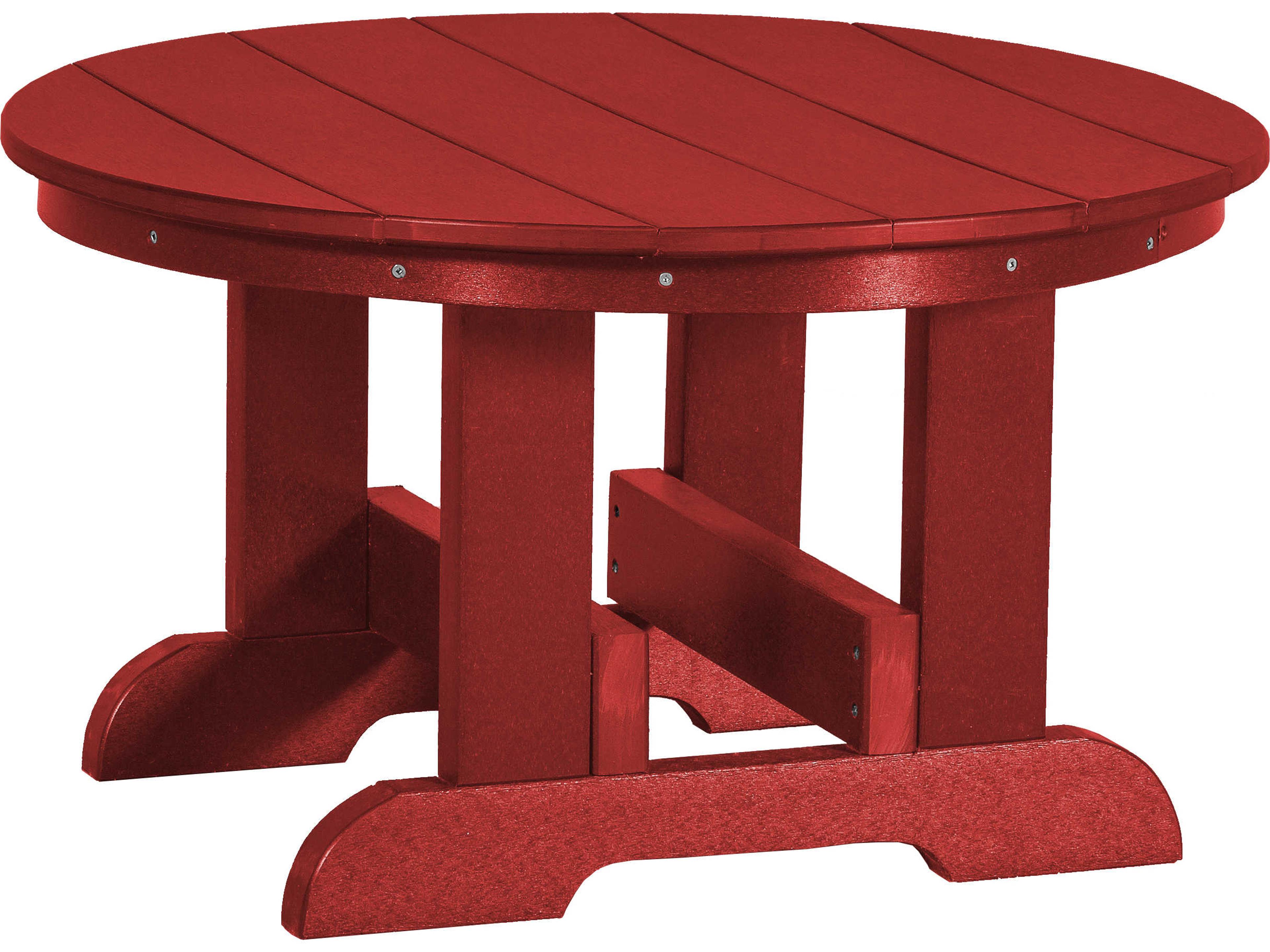 Wildridge Heritage Recycled Plastic Round Patio Chat Table