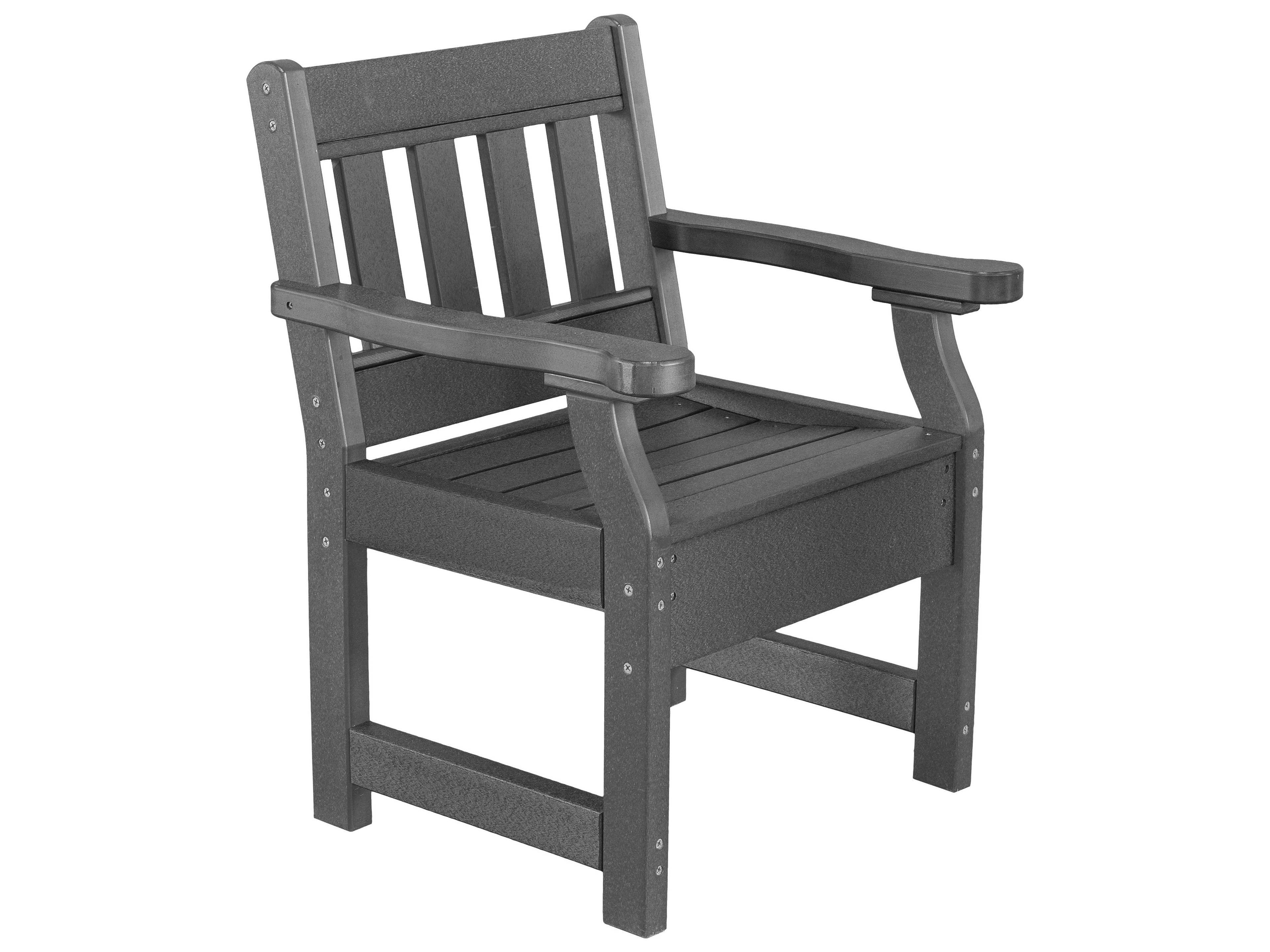 Heritage Recycled Plastic Garden Outdoor Patio Lounge Chair