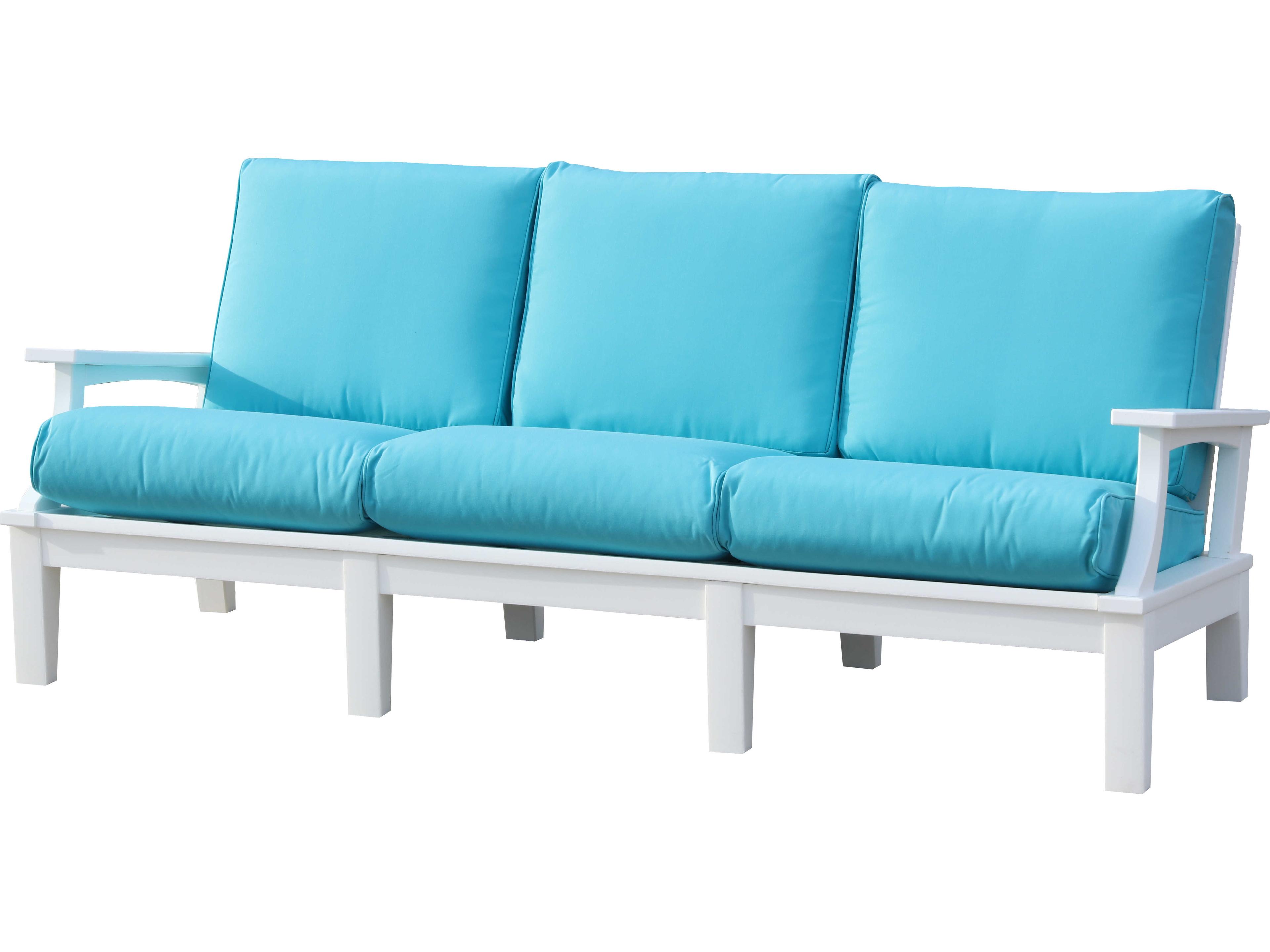 Heritage Recycled Plastic Deep Seating Outdoor Patio Sofa