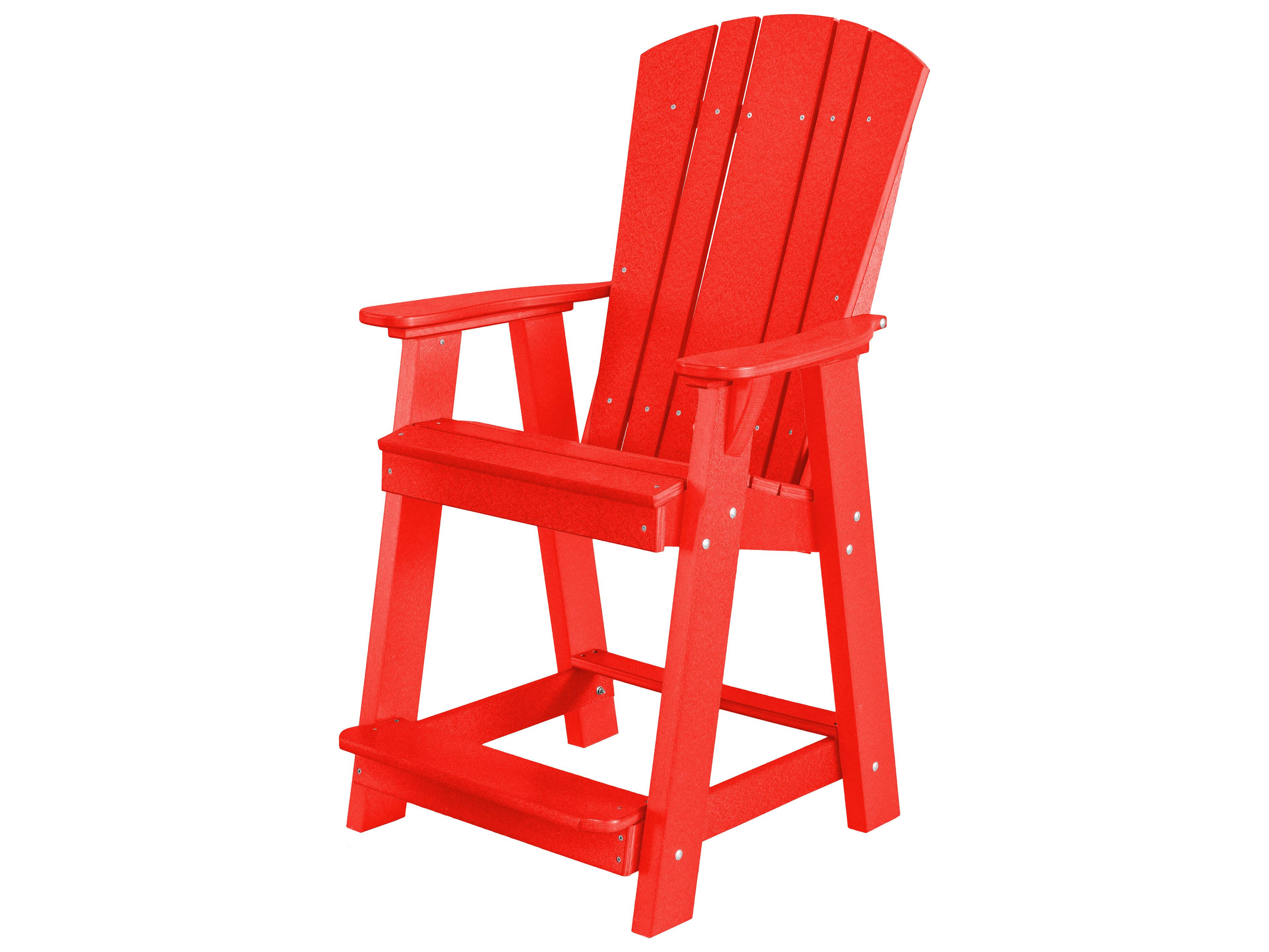 Wildridge Heritage Recycled Plastic Patio Counter Chair