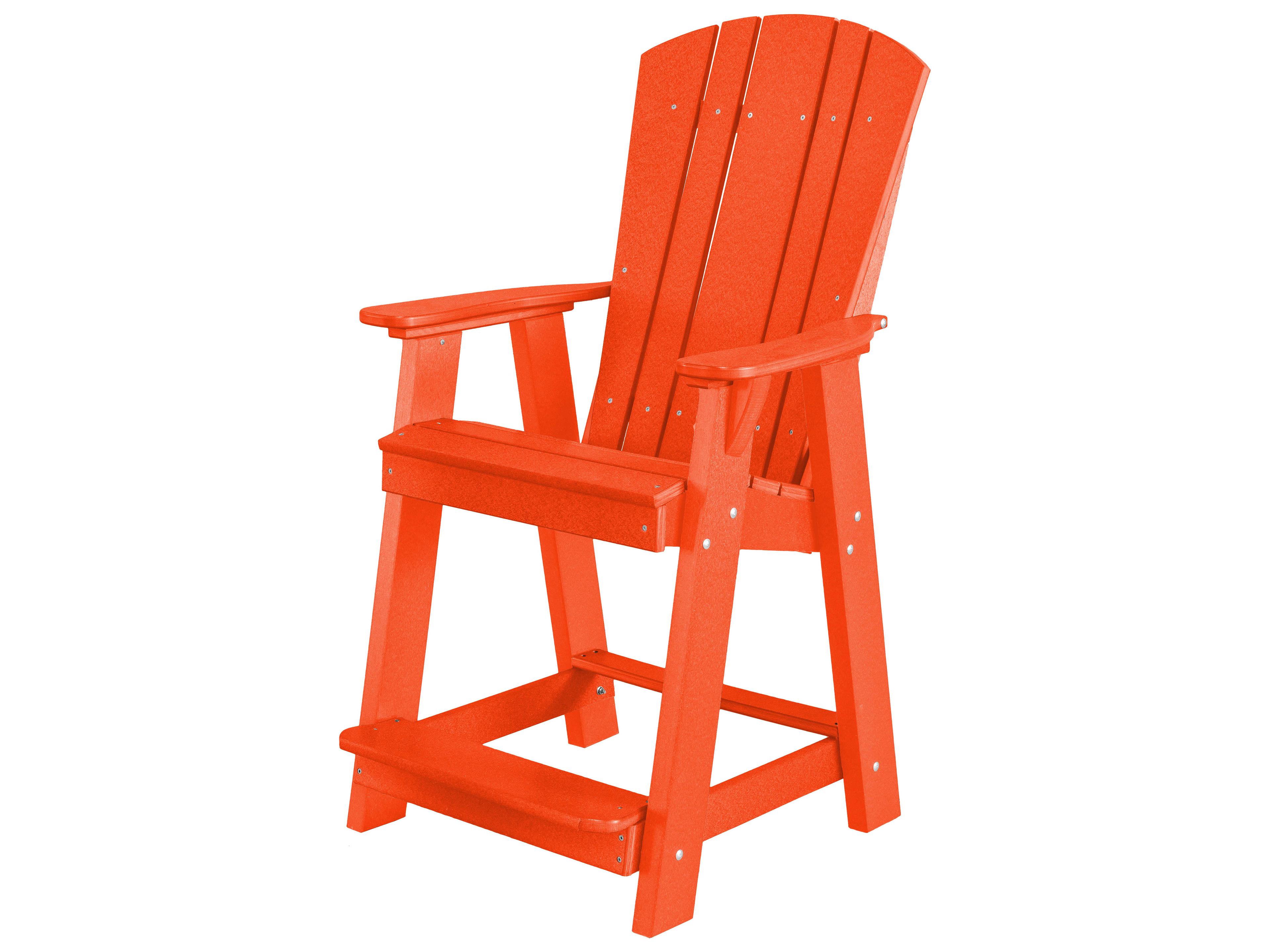 Wildridge Heritage Recycled Plastic Patio Counter Chair