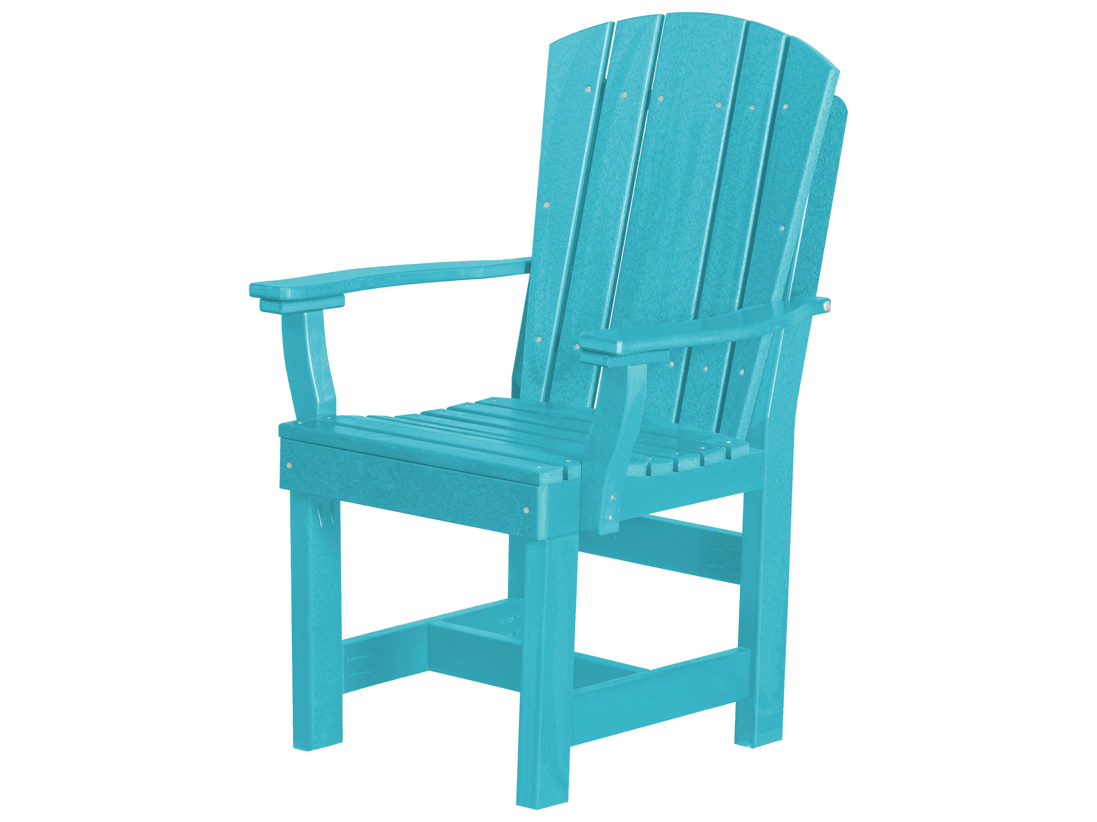 Heritage Recycled Plastic Outdoor Dining Arm Chair