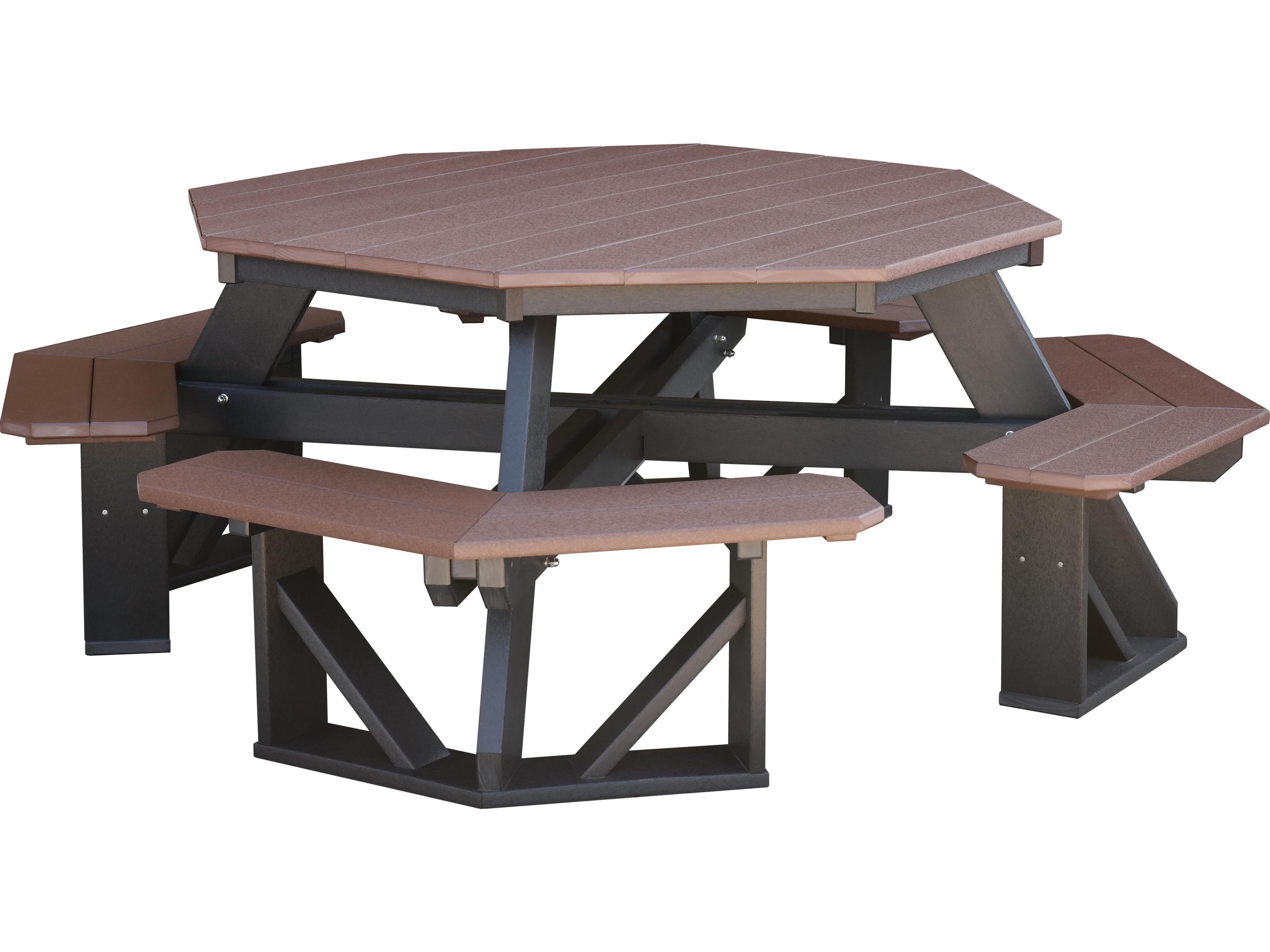 Wildridge Heritage Recycled Plastic Octagon Patio Picnic Table