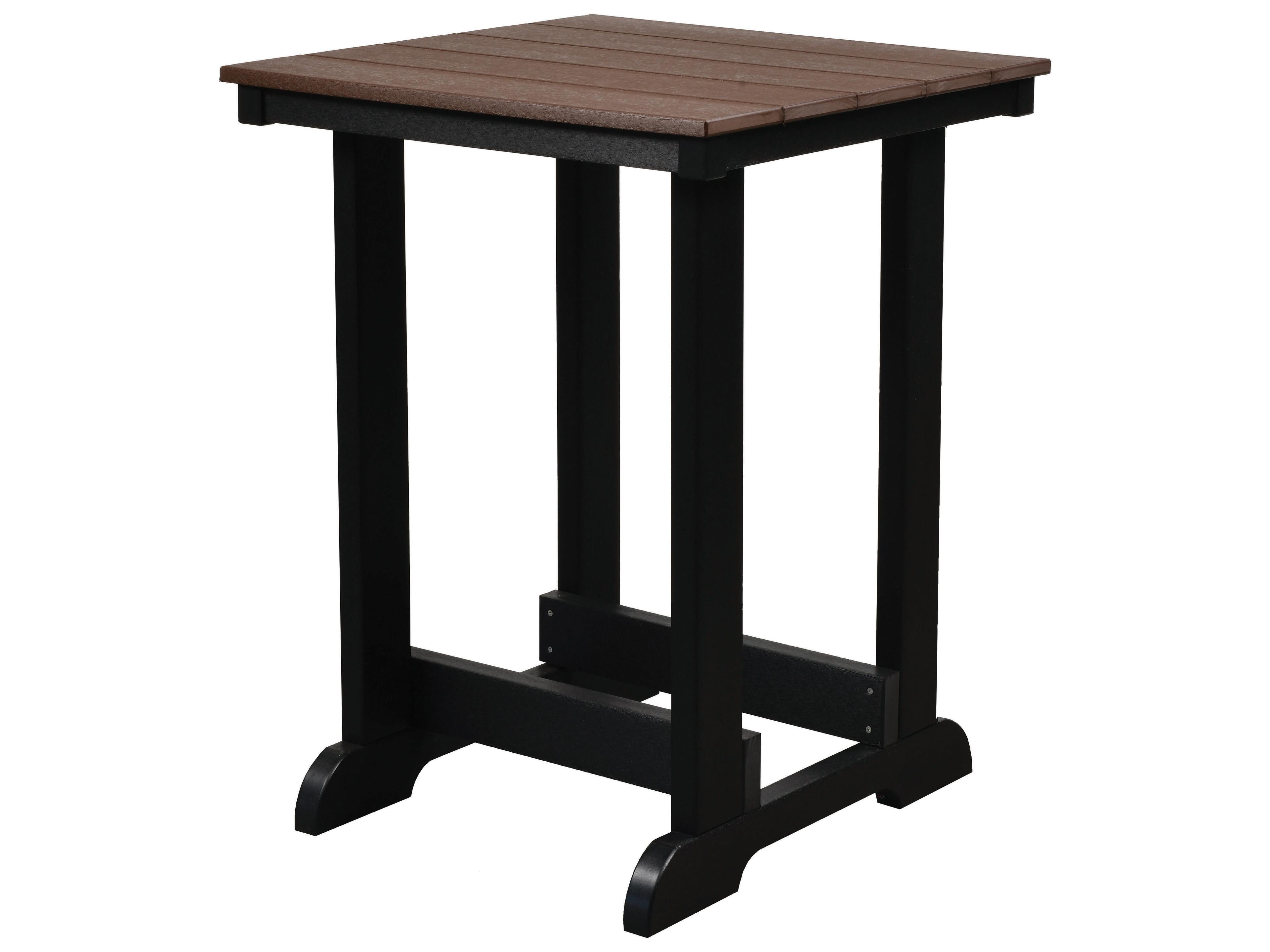 Wildridge Heritage Recycled Plastic Square Outdoor Counter Table