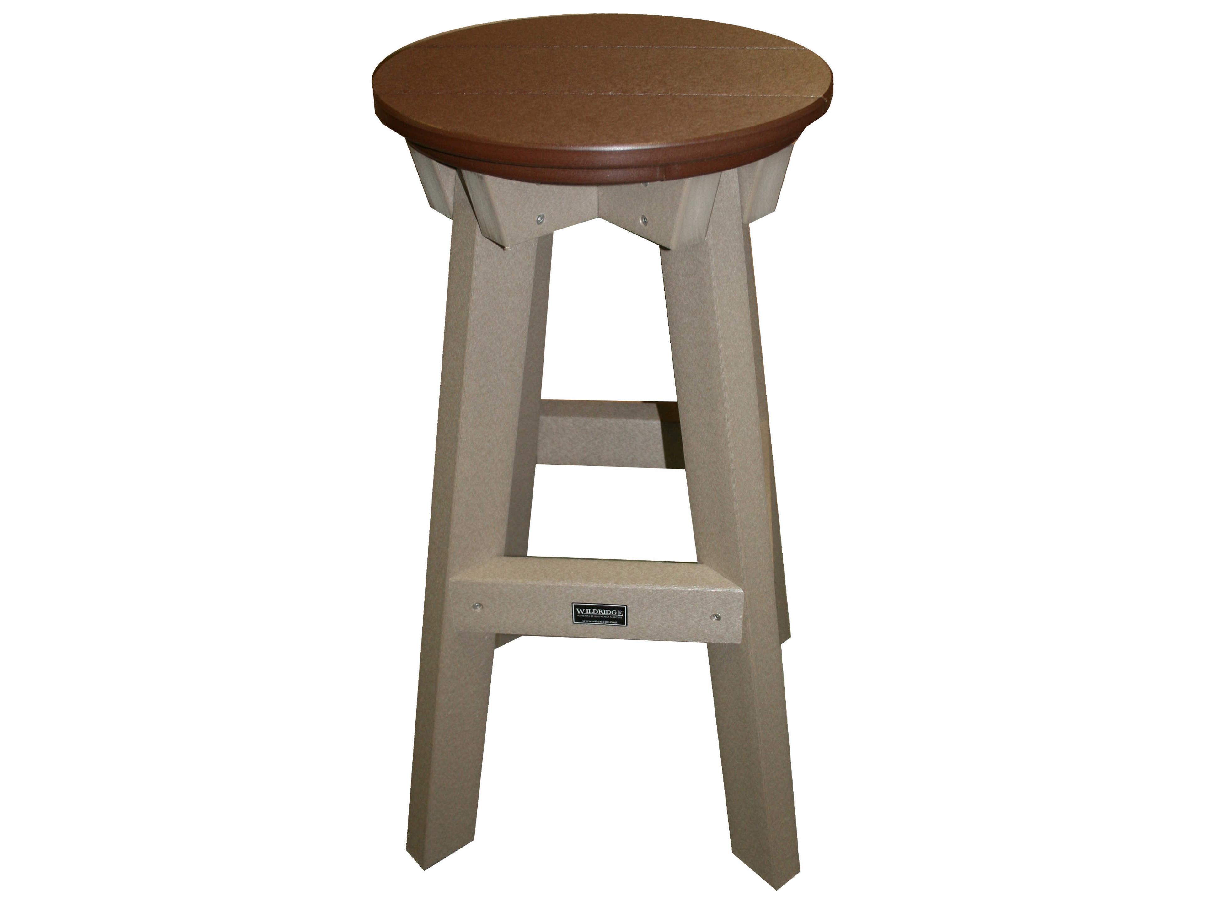 Heritage Recycled Plastic Patio Bar Stool