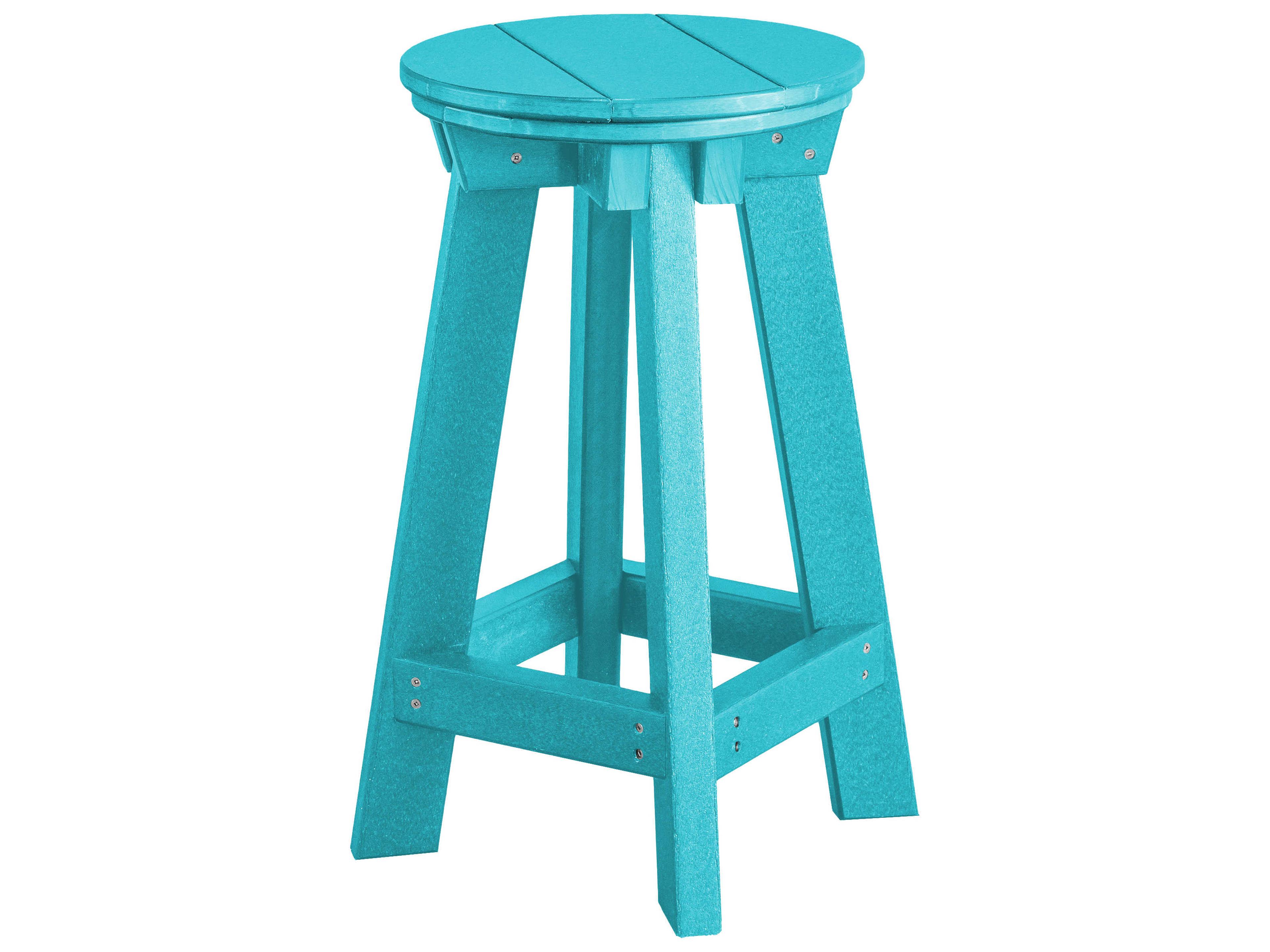 Wildridge Heritage Recycled Plastic Patio Bar Stool