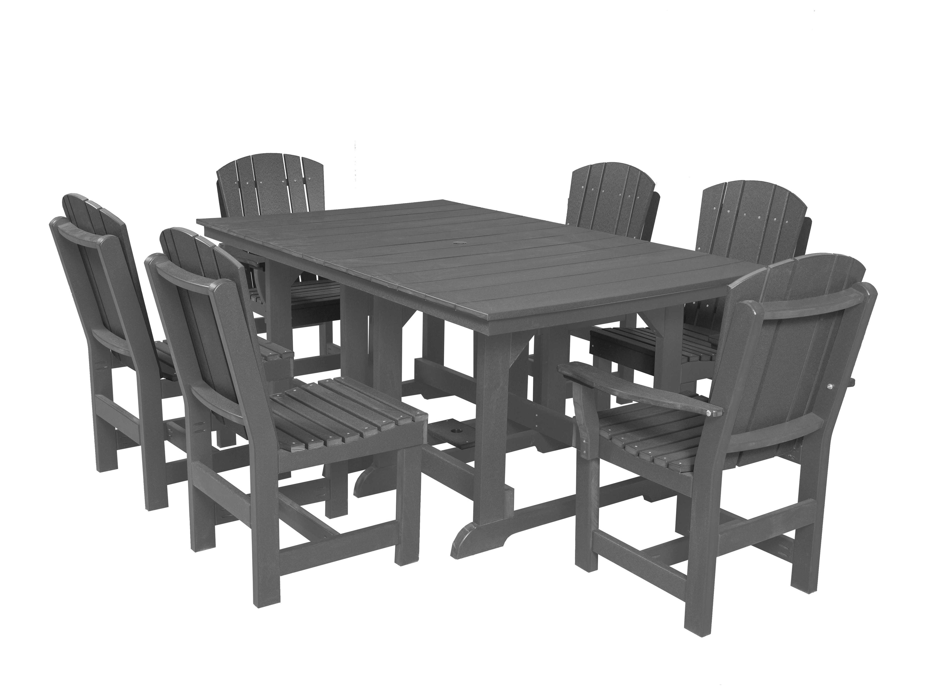 Wildridge Heritage Recycled Plastic 7 Piece Patio Dining Set
