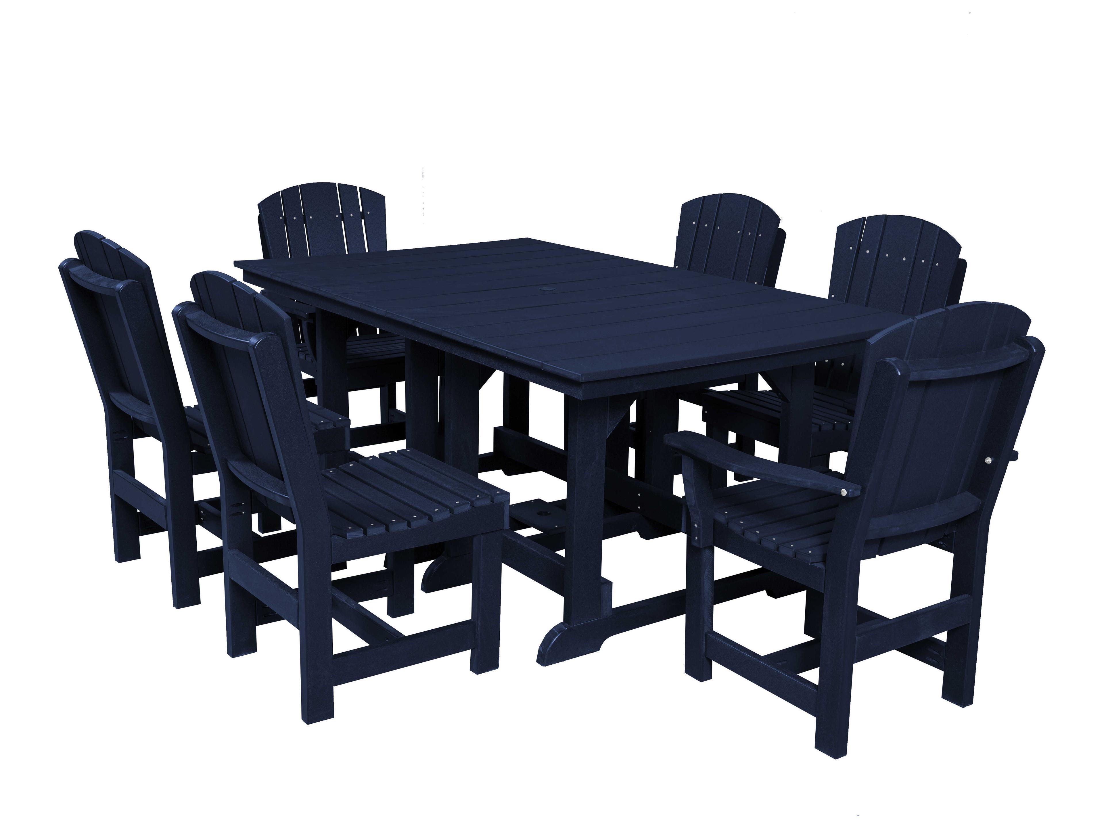 Wildridge Heritage Recycled Plastic 7 Piece Patio Dining Set