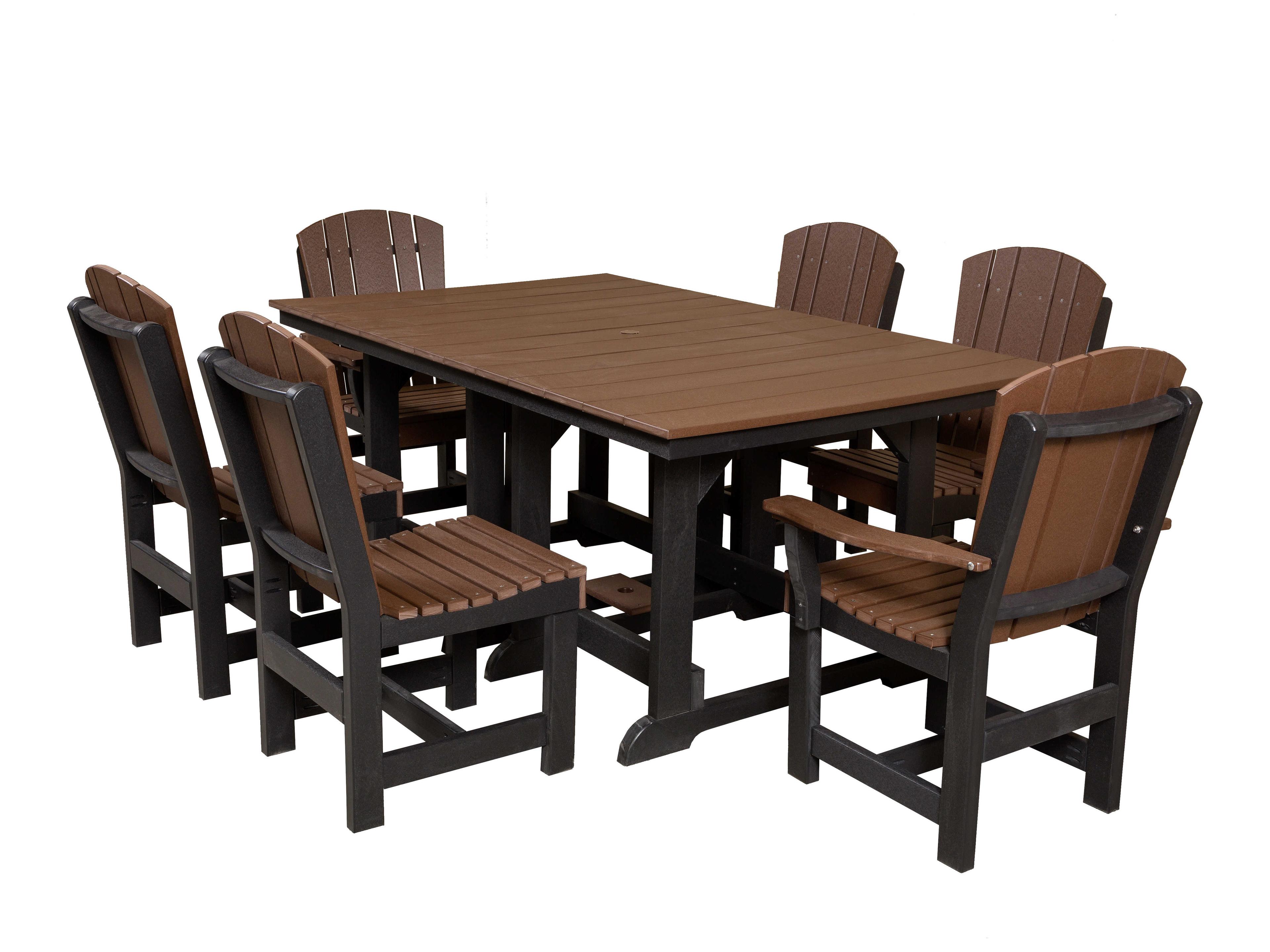 Wildridge Heritage Recycled Plastic 7 Piece Patio Dining Set